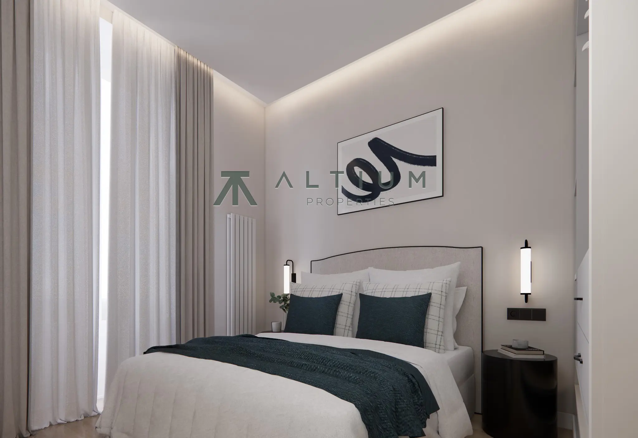 Dos balcones al Madrid histórico y cuatro dormitorios en su interior