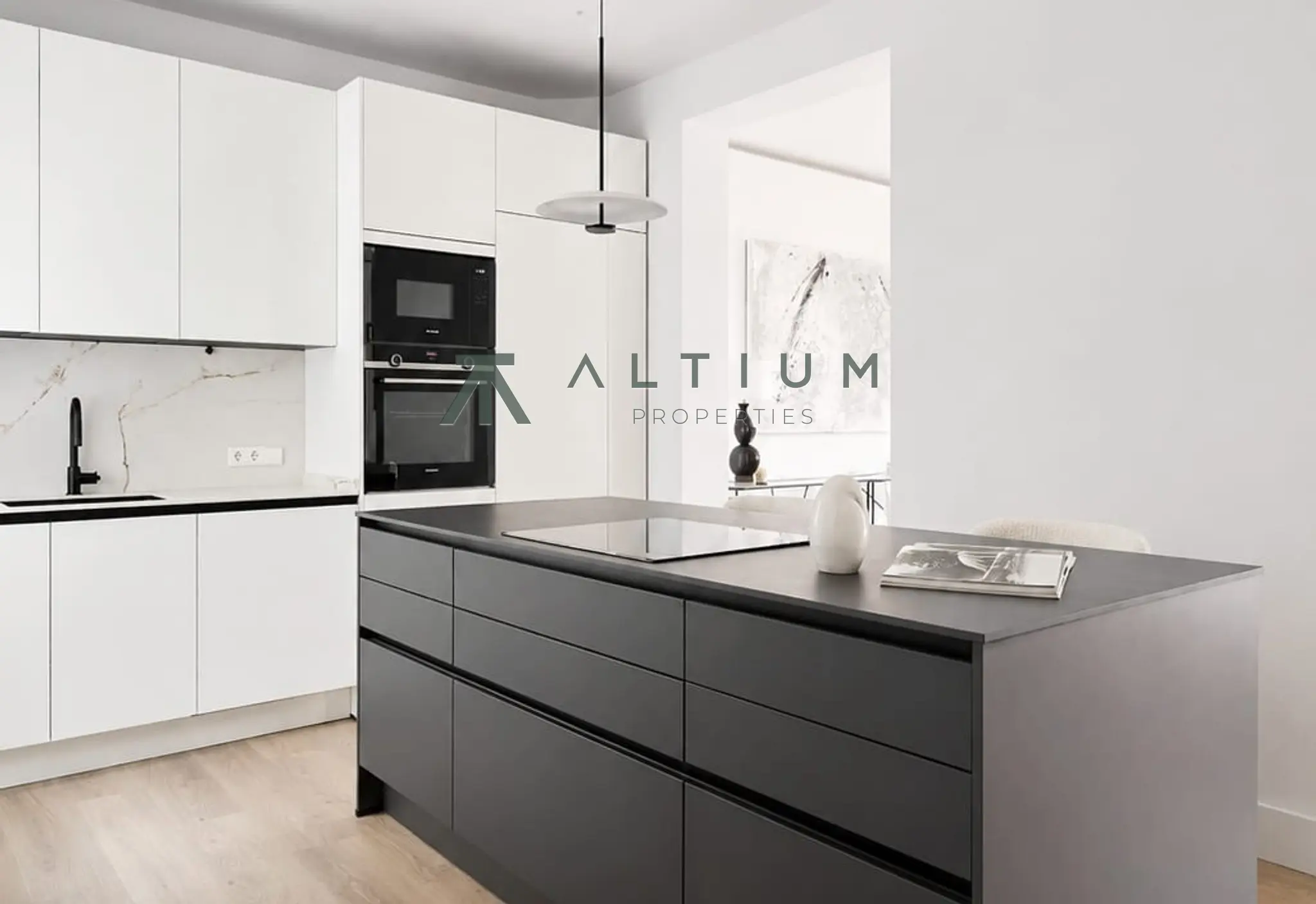 Interior en Lista — Cocina abierta y estilo sofisticado en Lista (6 de 18)