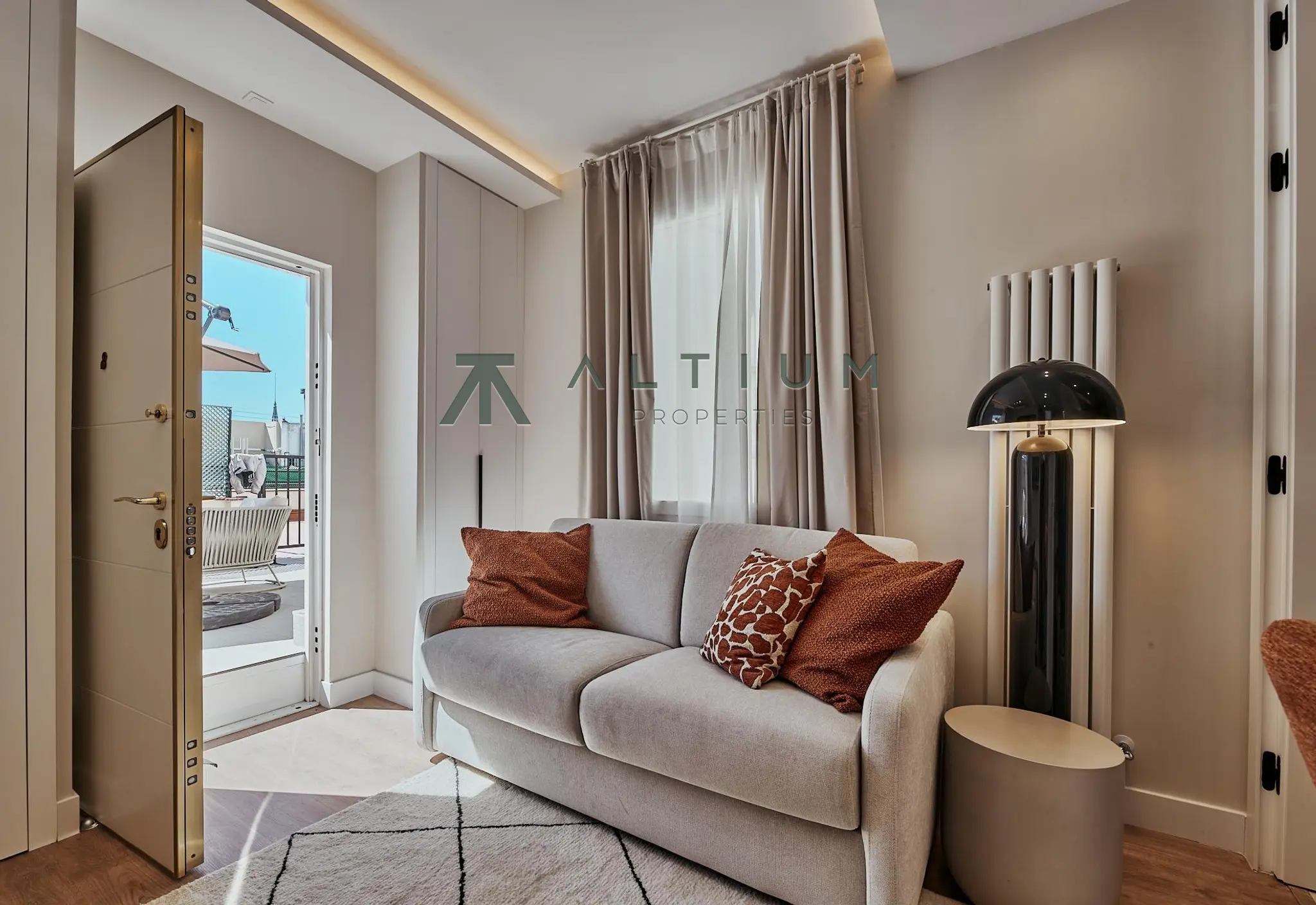 84 m² de terraza privada en pleno Recoletos