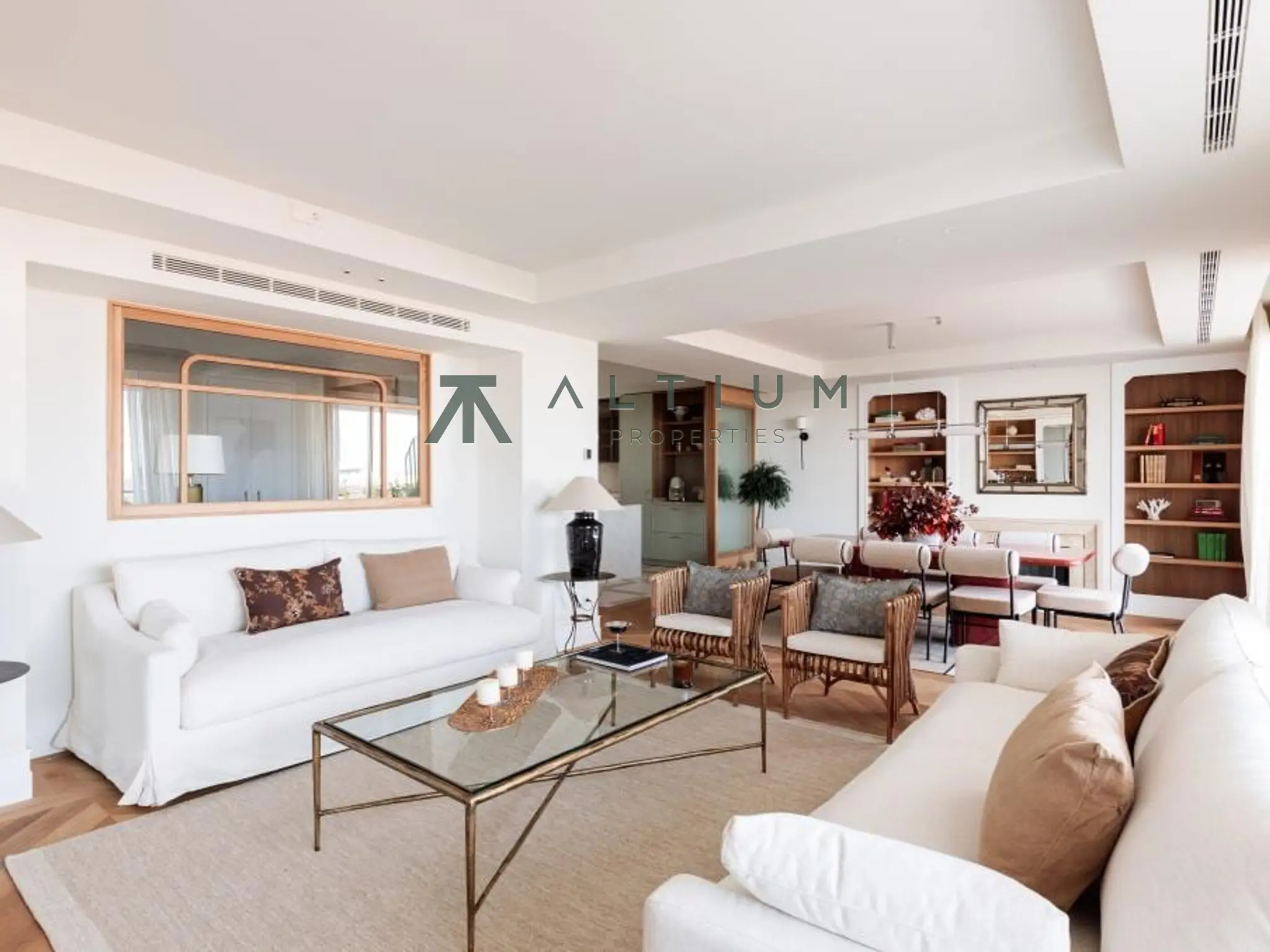 Octava planta, terraza sur y vistas abiertas en Lista