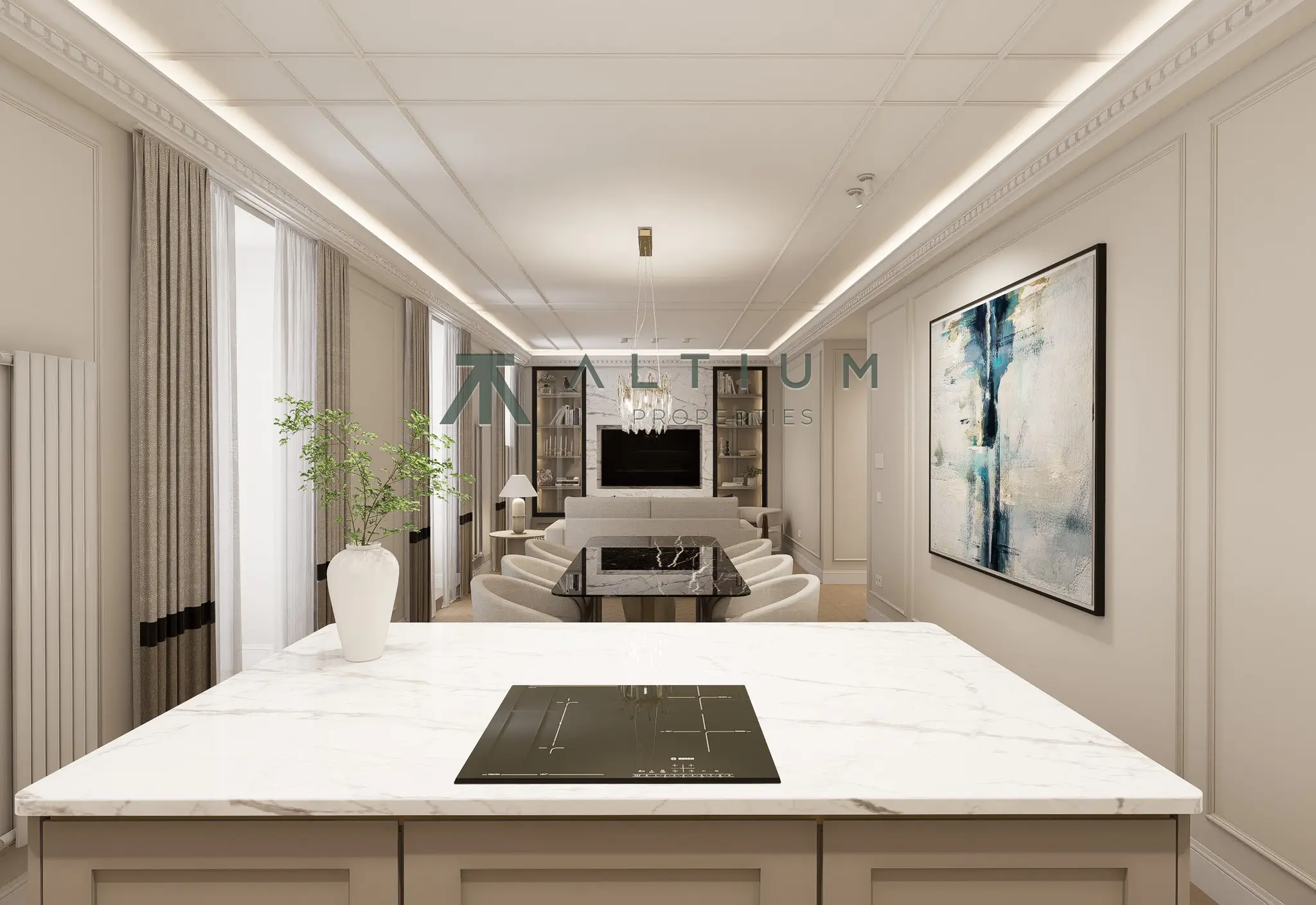 211 m² con terraza privada y calma interior en Goya