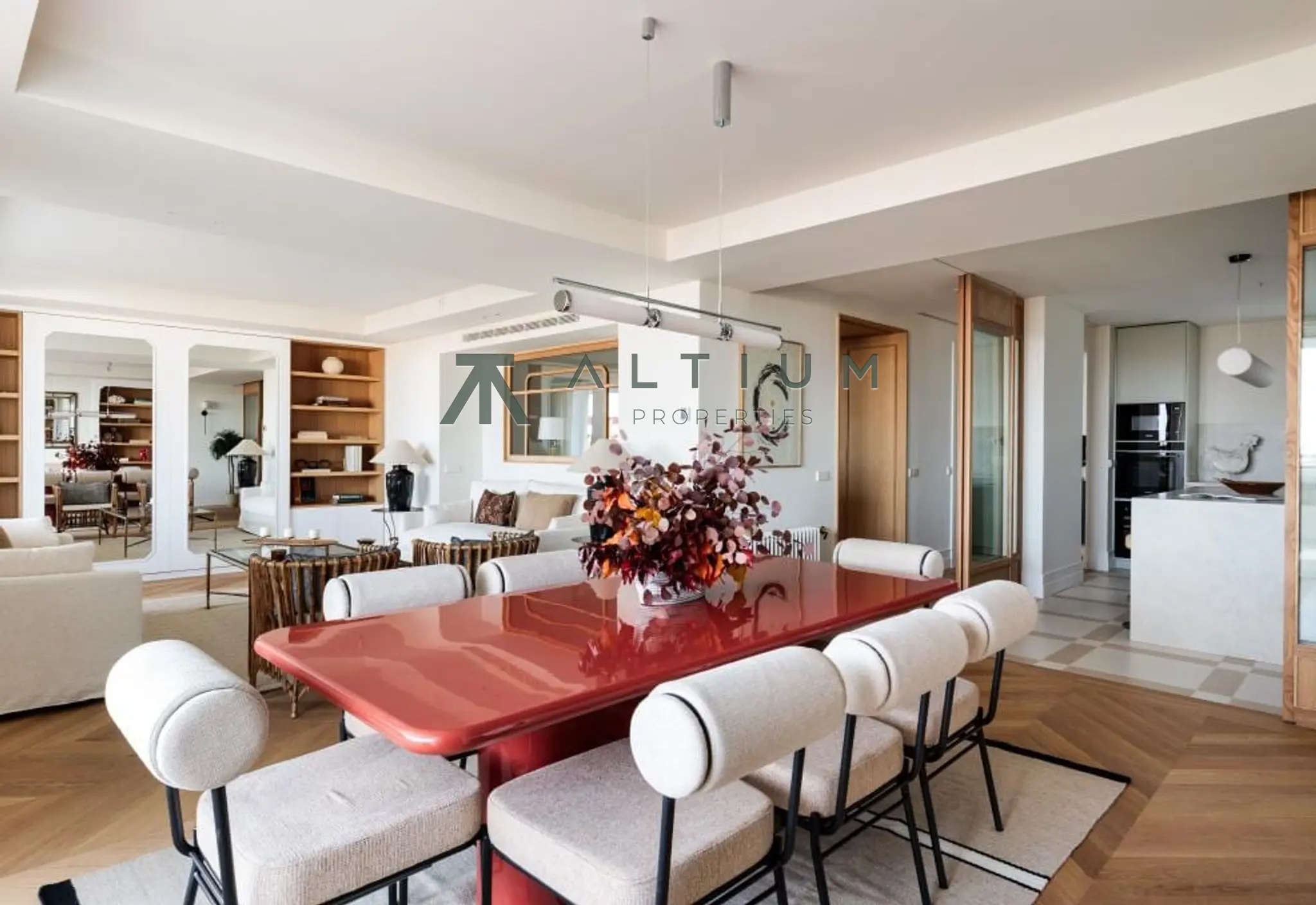 Octava planta, terraza sur y vistas abiertas en Lista