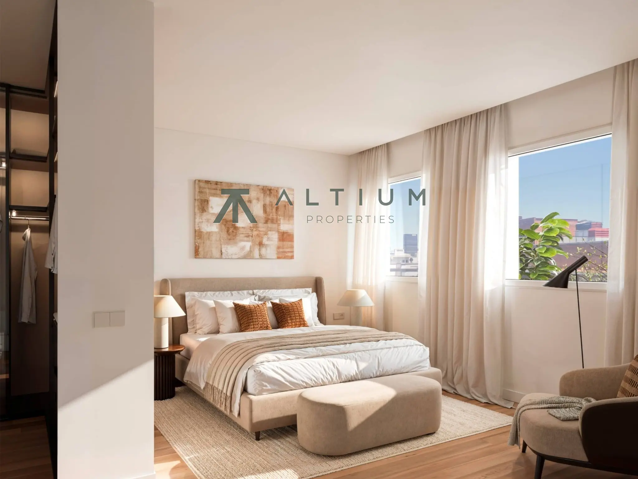 65 m² de terraza sur sobre los tejados de Almagro