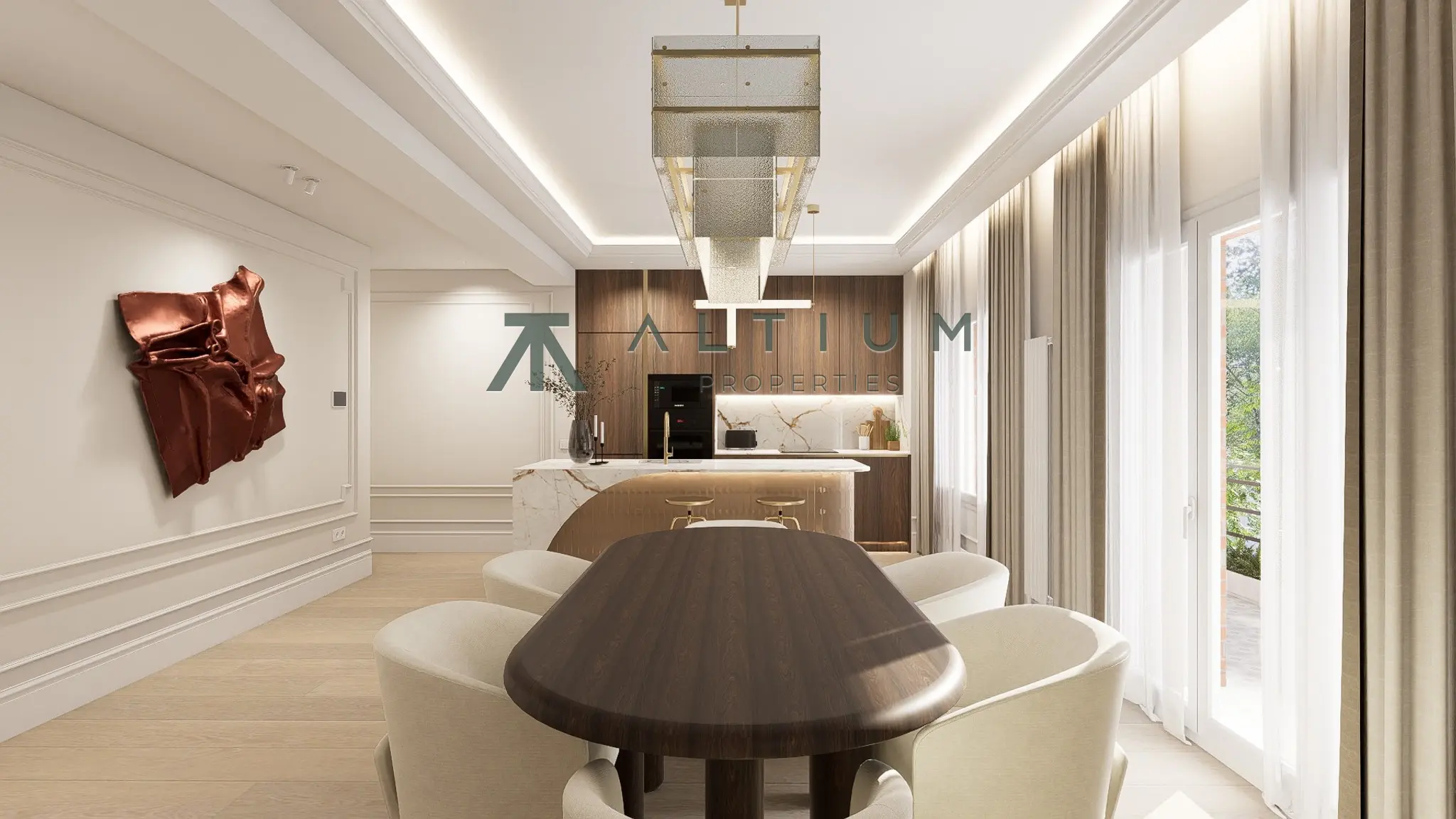 A sixth-floor residence between Retiro and the Prado