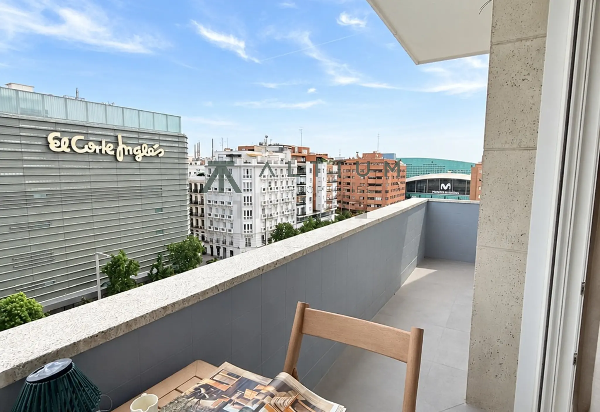 Sexta planta, terraza y garaje en pleno Goya