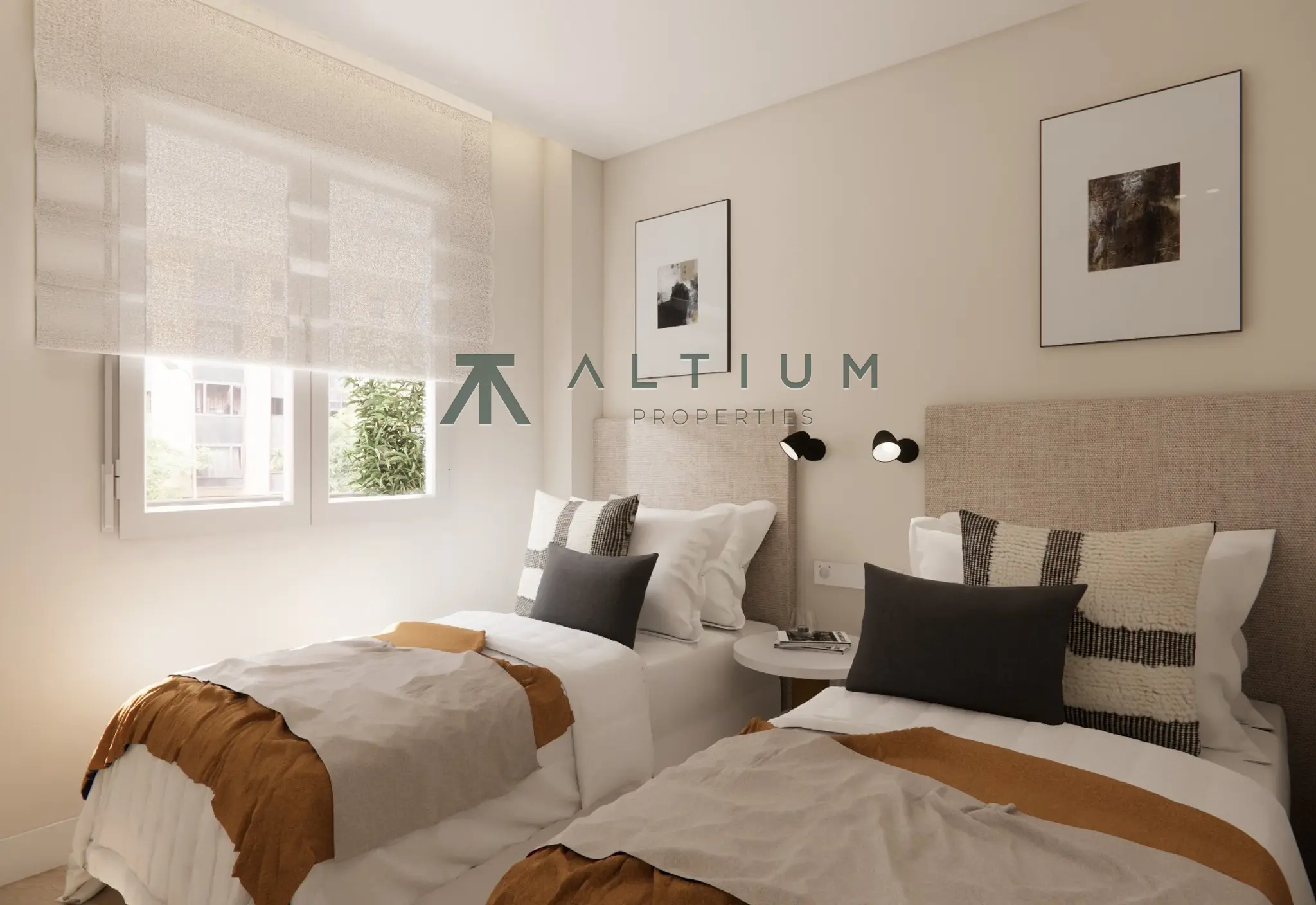 South-east light, private parking and quiet interiors in Justicia