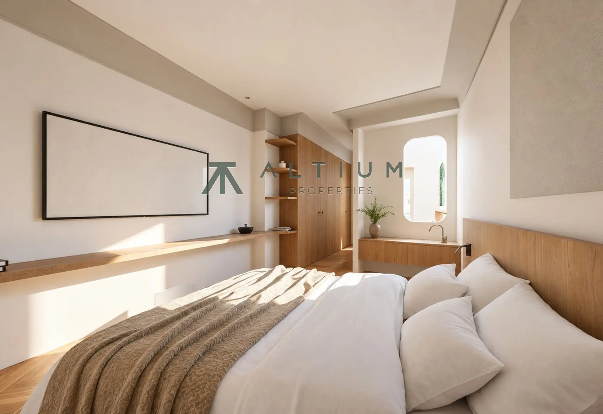 Tres balcones, espiga y diseño a medida en Cortes