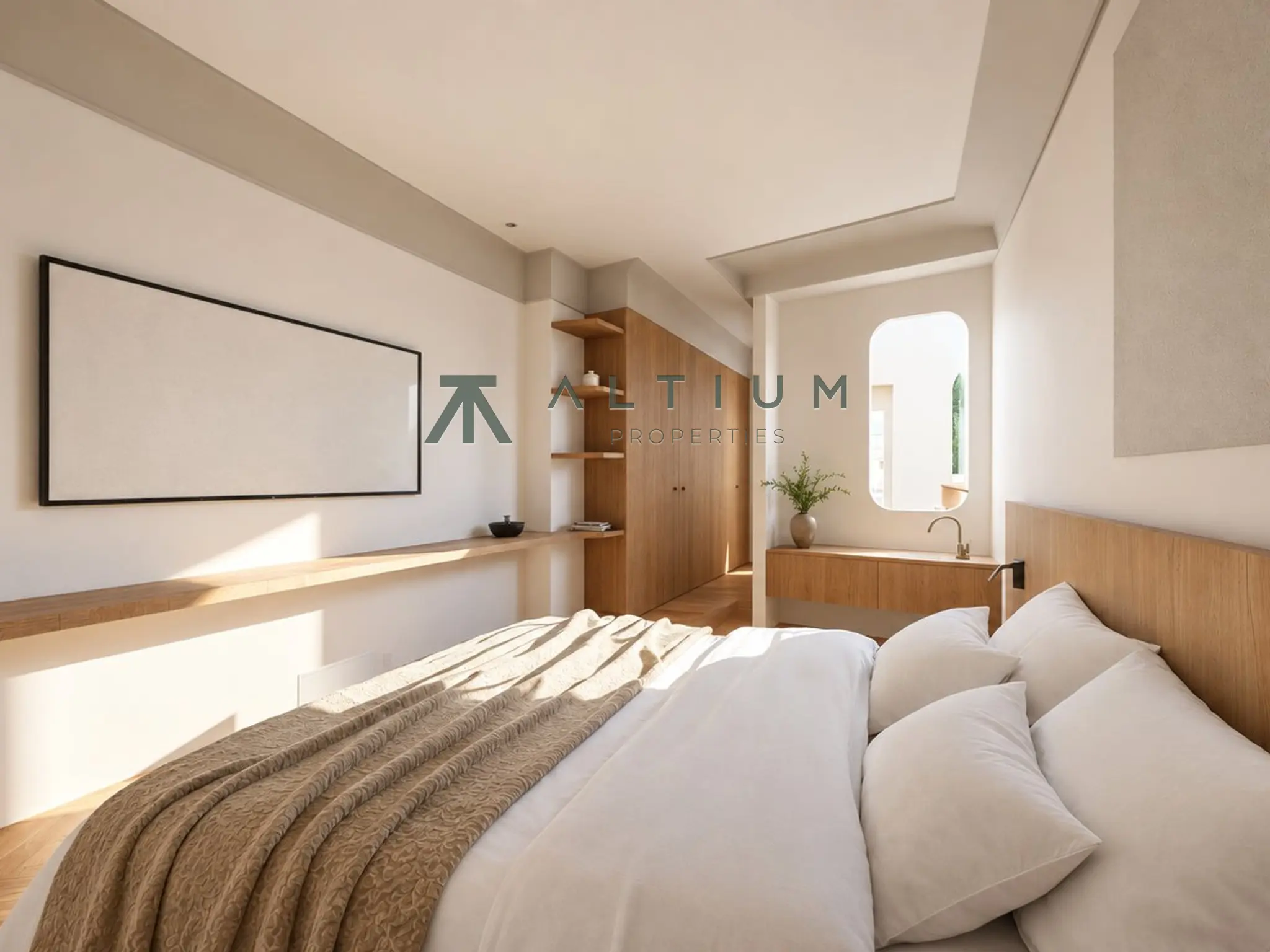 Tres balcones, espiga y diseño a medida en Cortes