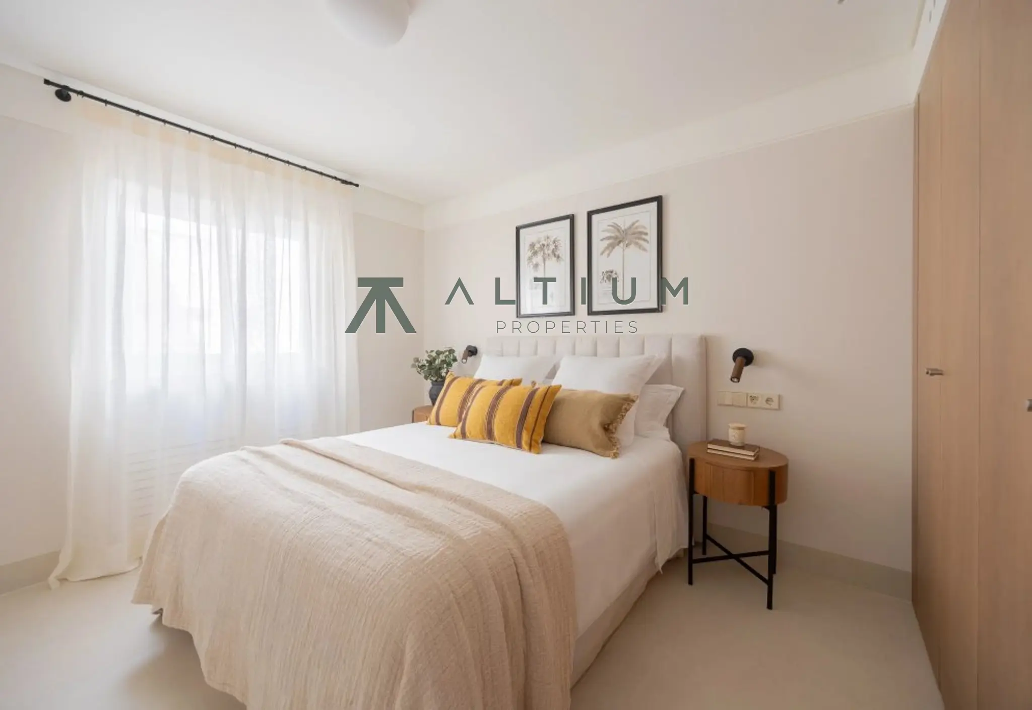 Una casa de tres dormitorios con proporciones de gran residencia