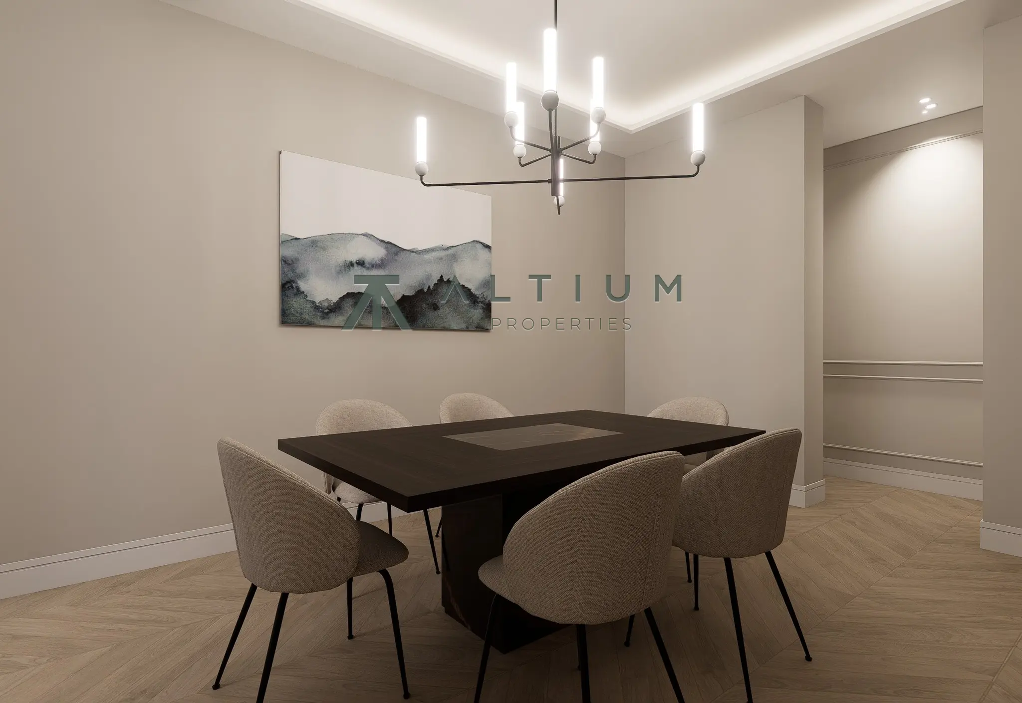 Tres suites con vestidor y garaje en una quinta planta de Lista