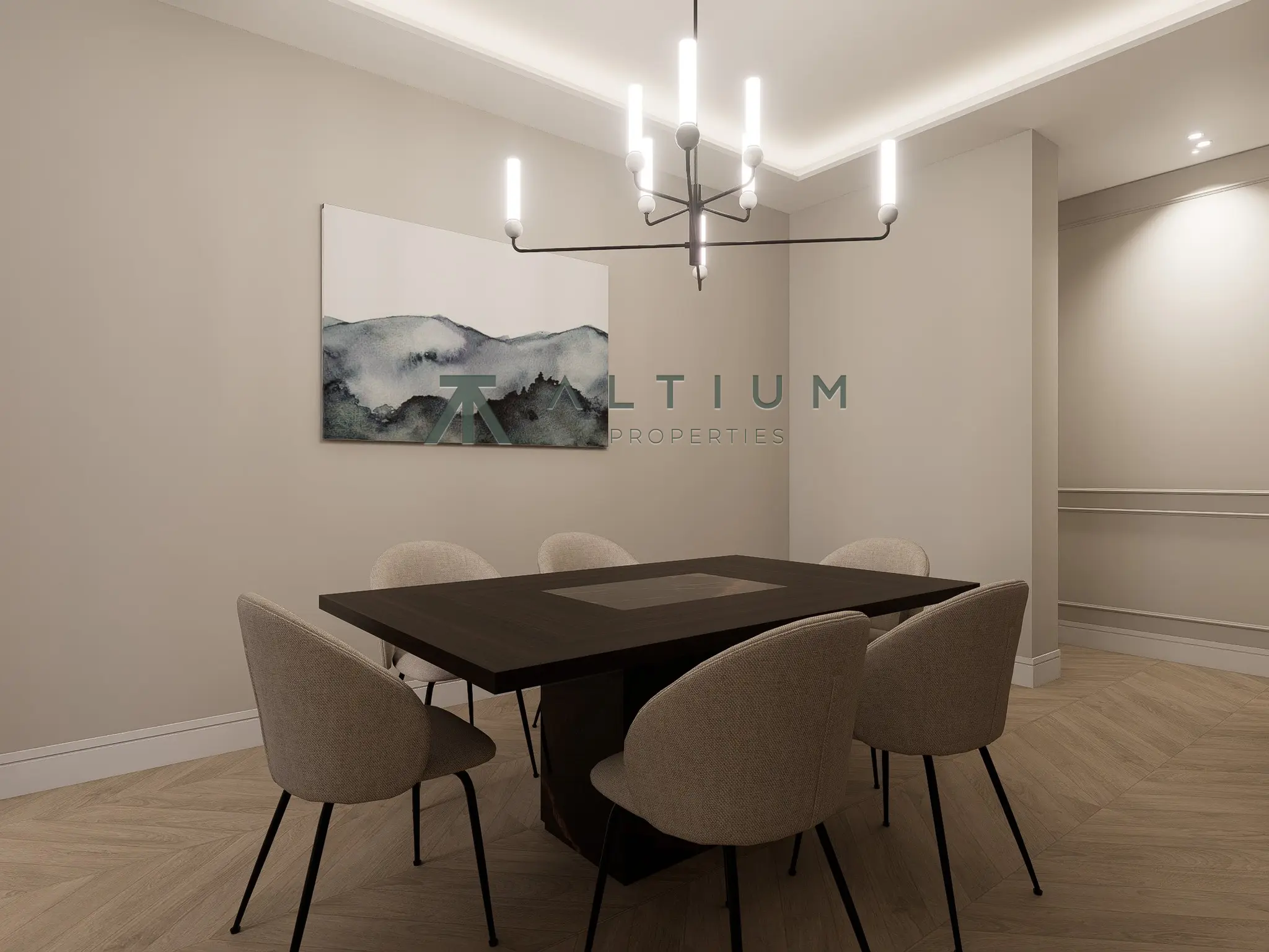 Tres suites con vestidor y garaje en una quinta planta de Lista