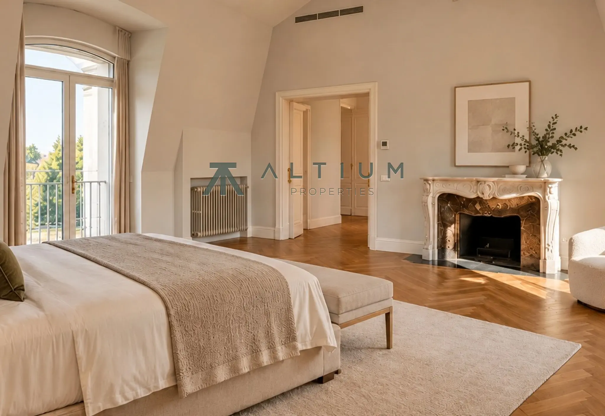 La elegancia de un château francés reinterpretada en Madrid