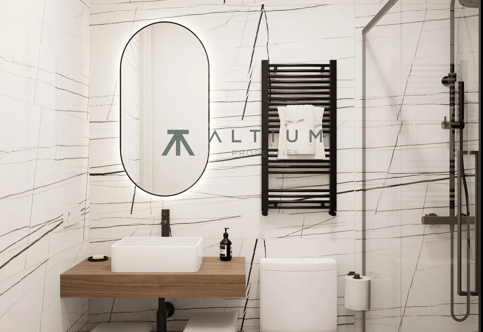 Tres suites con vestidor y garaje en una quinta planta de Lista