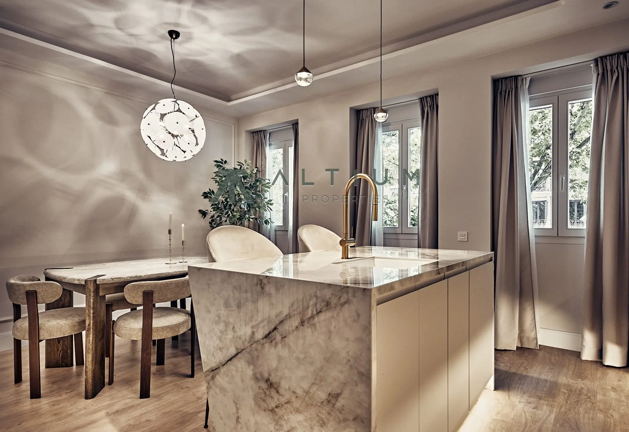 A renovated home in the heart of Argüelles