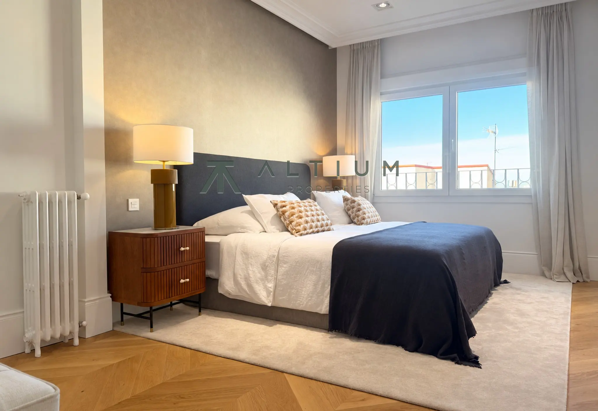 253 m² y terraza privada sobre Castellana