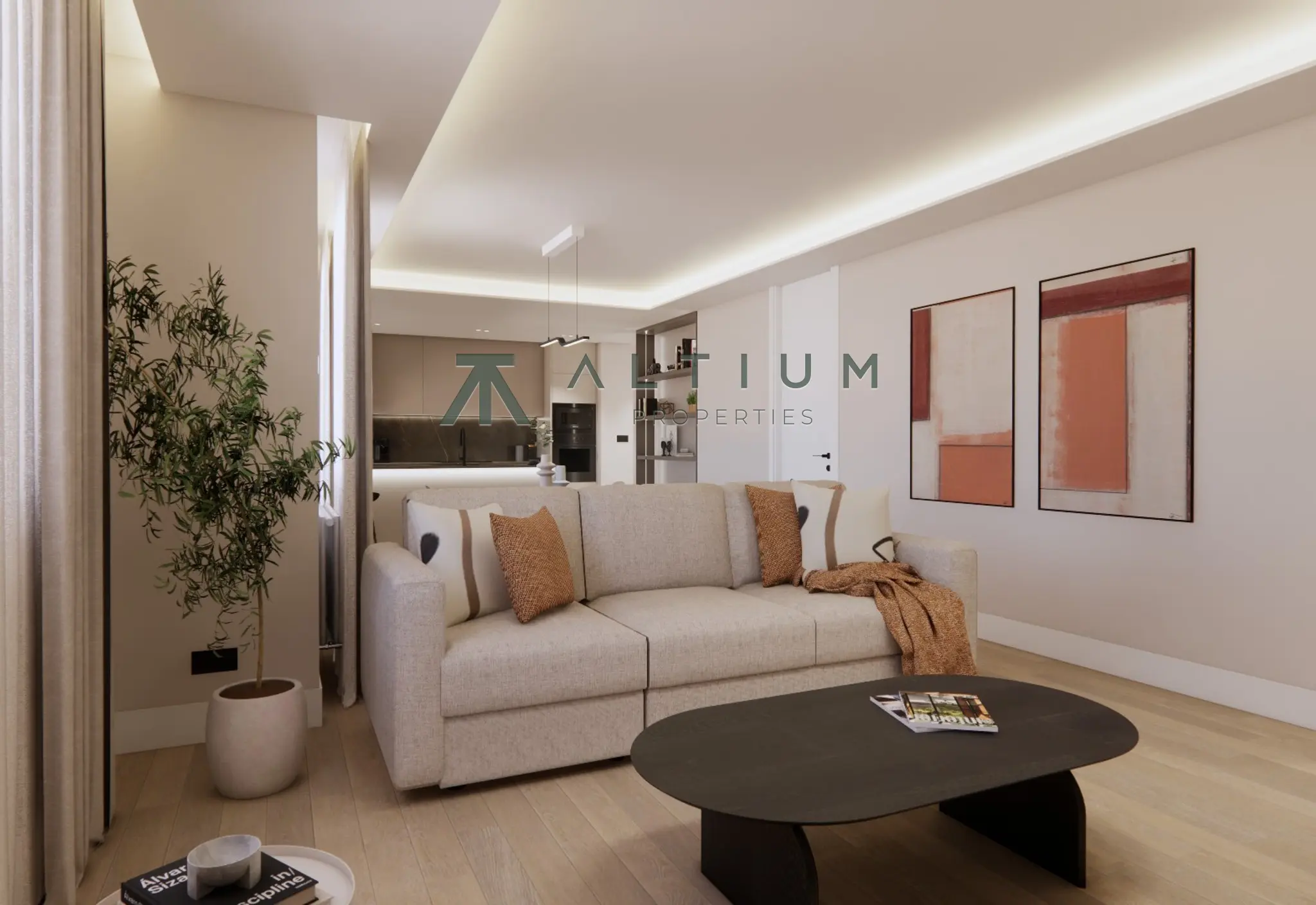 South-east light, private parking and quiet interiors in Justicia