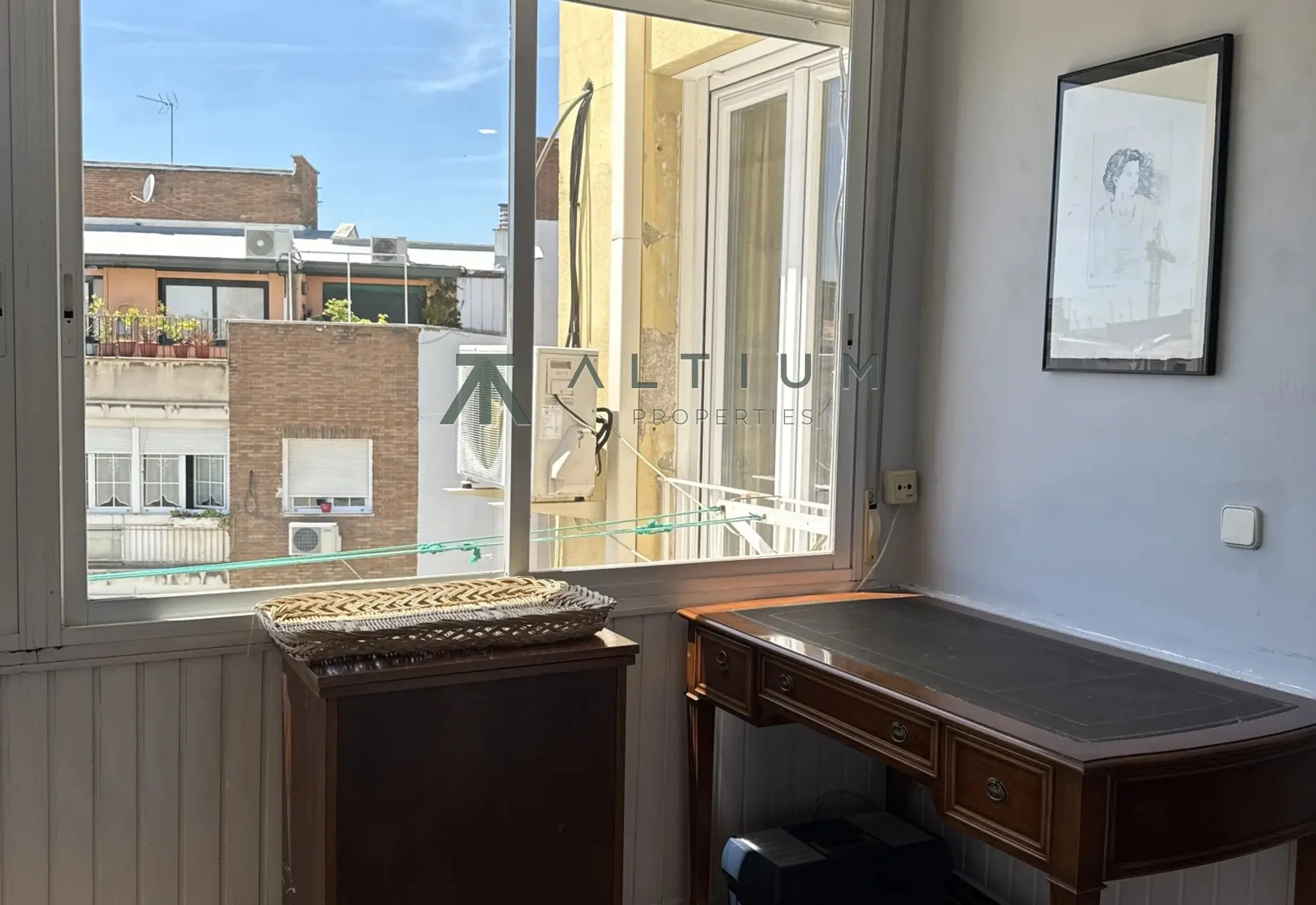 Cuatro balcones y 302 m² sobre los tejados de Chamberí
