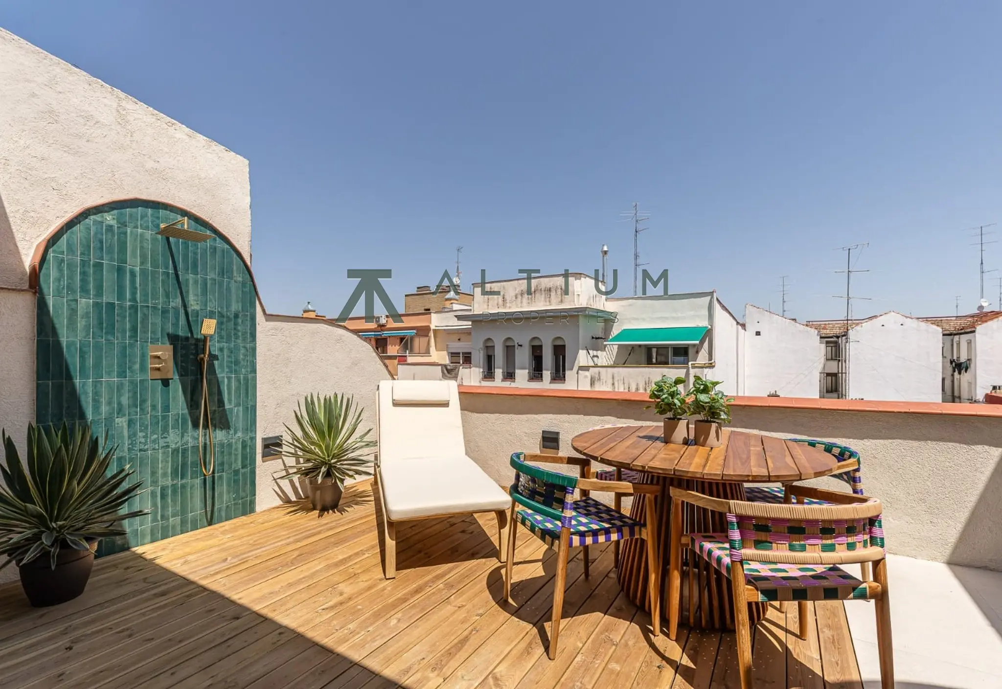 Ático con terraza privada en Chamberí