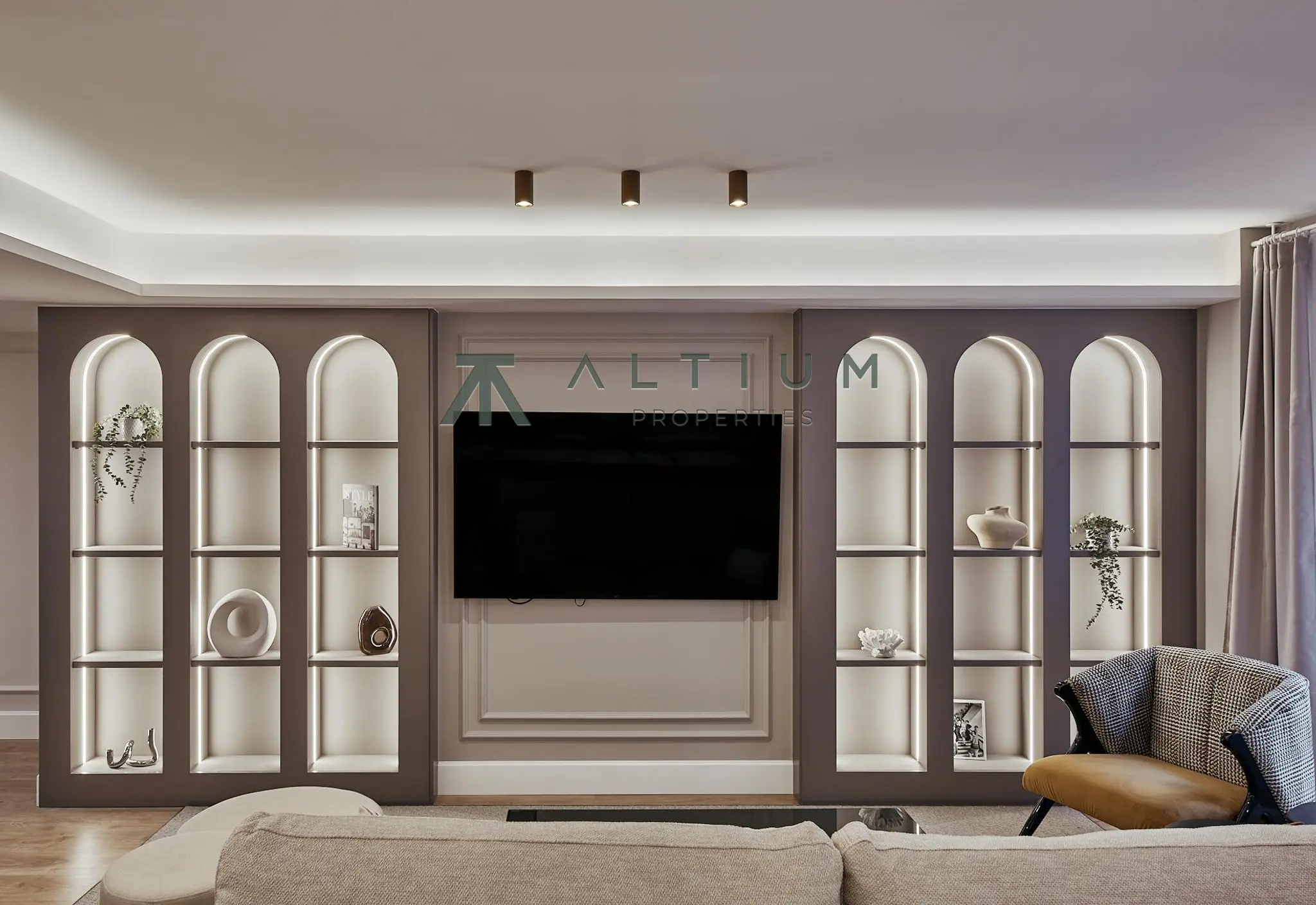 Interior en Castellana — Residencia moderna en una finca clásica de Lista (8 de 19)
