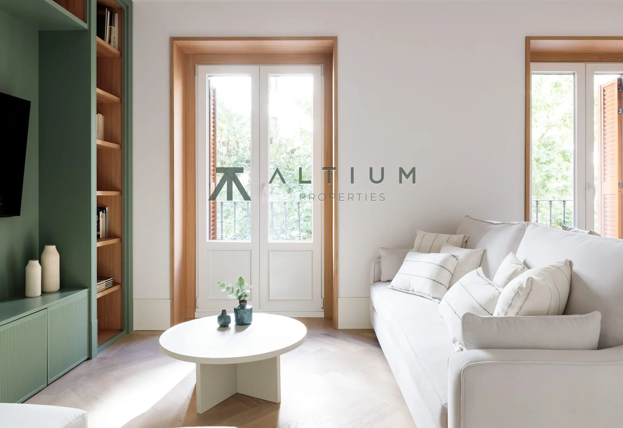 Doble orientación y luz exterior en 115 m²