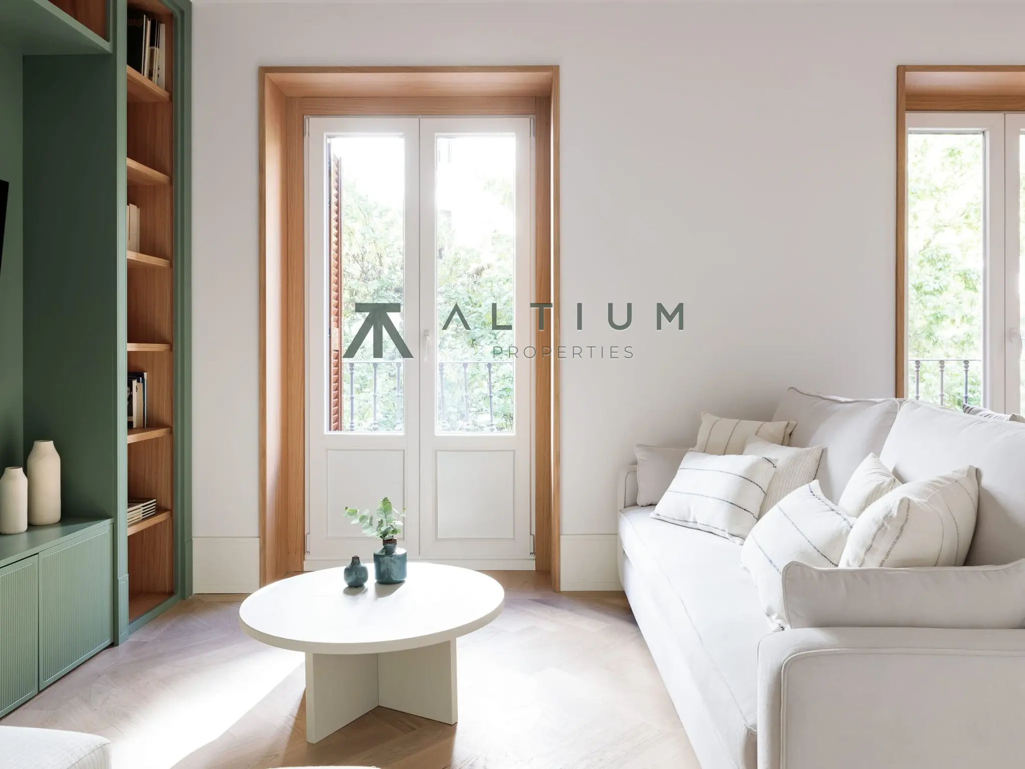 Doble orientación y luz exterior en 115 m²