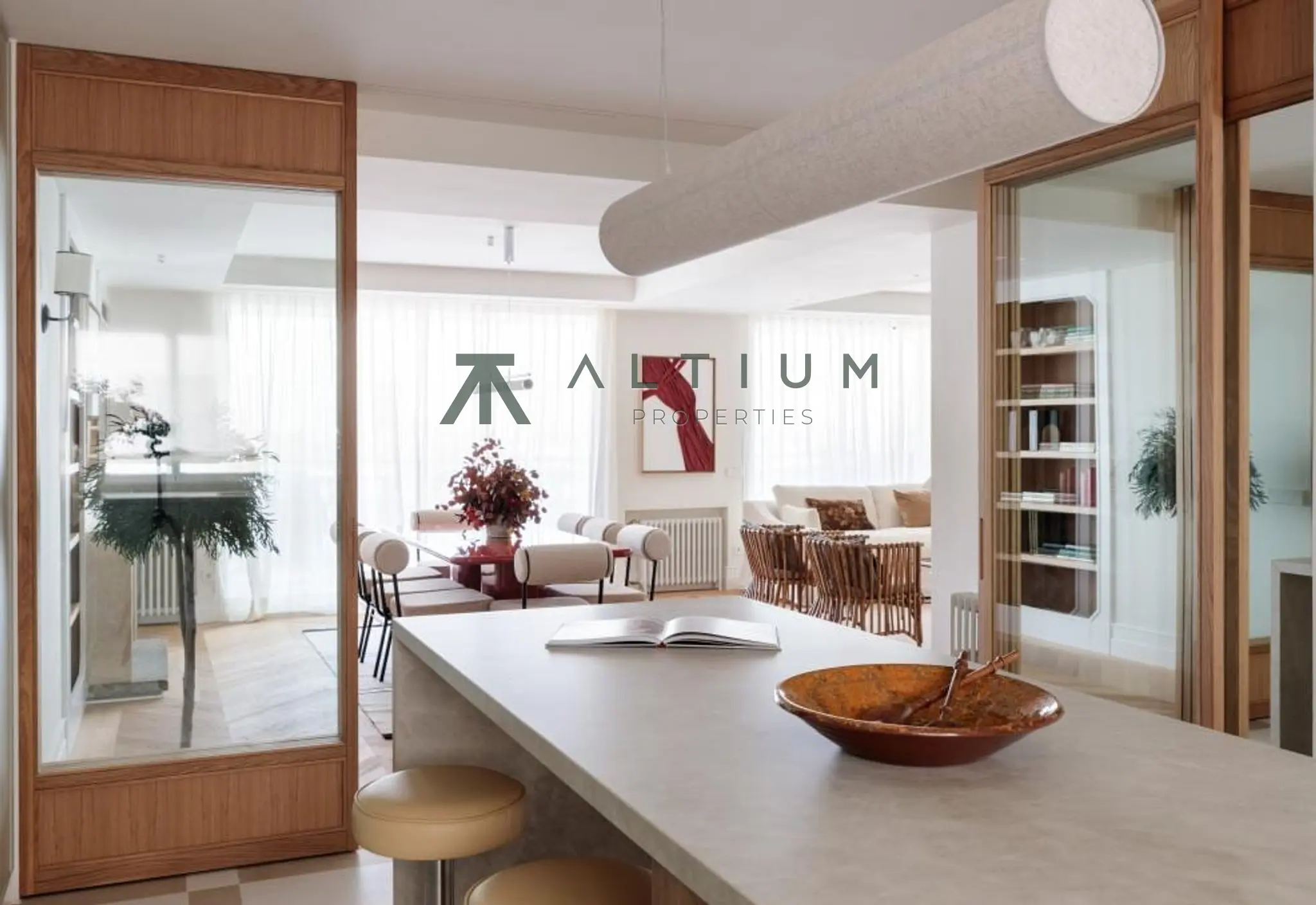 Octava planta, terraza sur y vistas abiertas en Lista