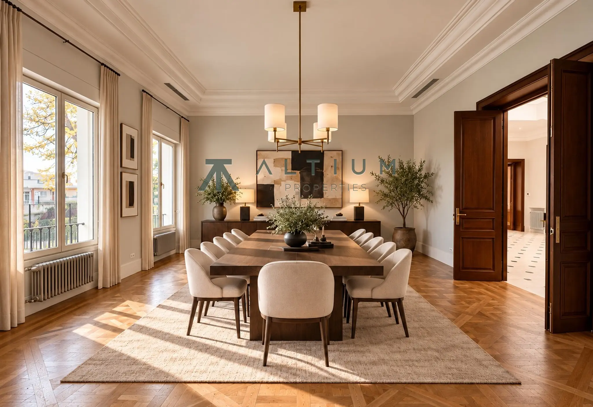 La elegancia de un château francés reinterpretada en Madrid