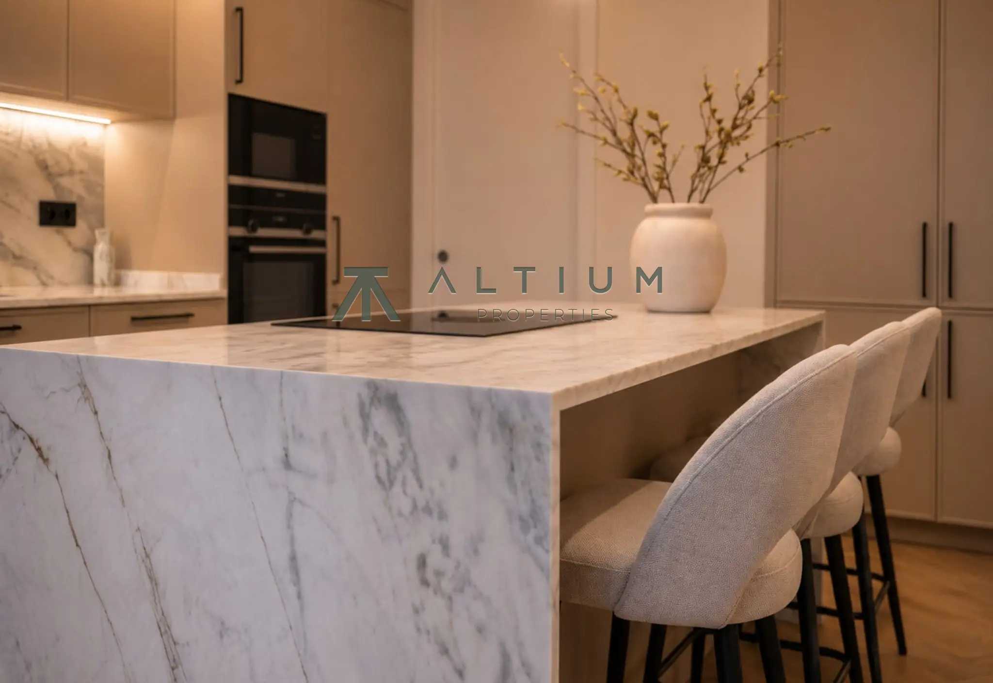 A renovated third-floor home in Castellana