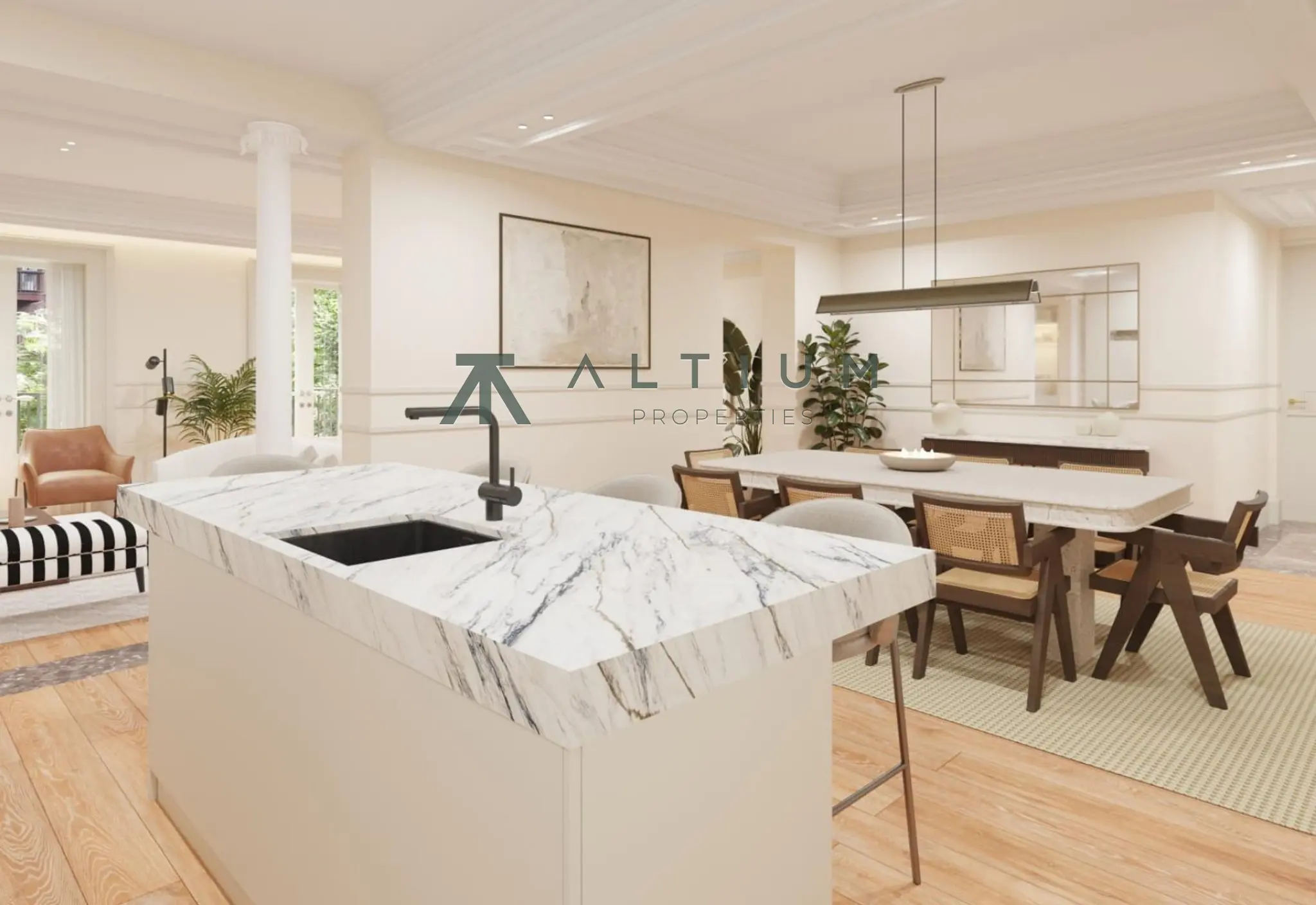 Arquitectura clásica y amenities exclusivas en Almagro