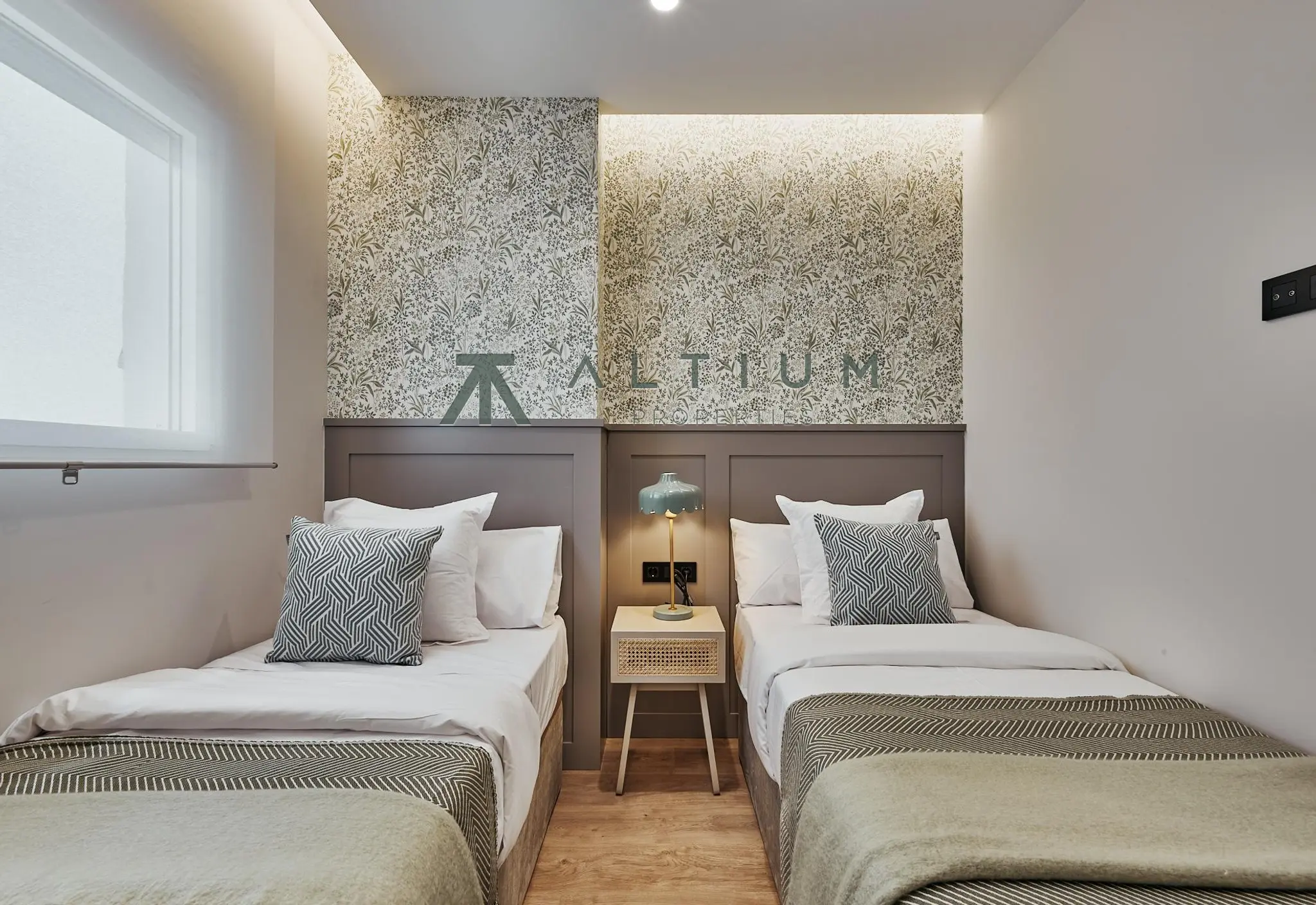 A third-floor home away from the noise