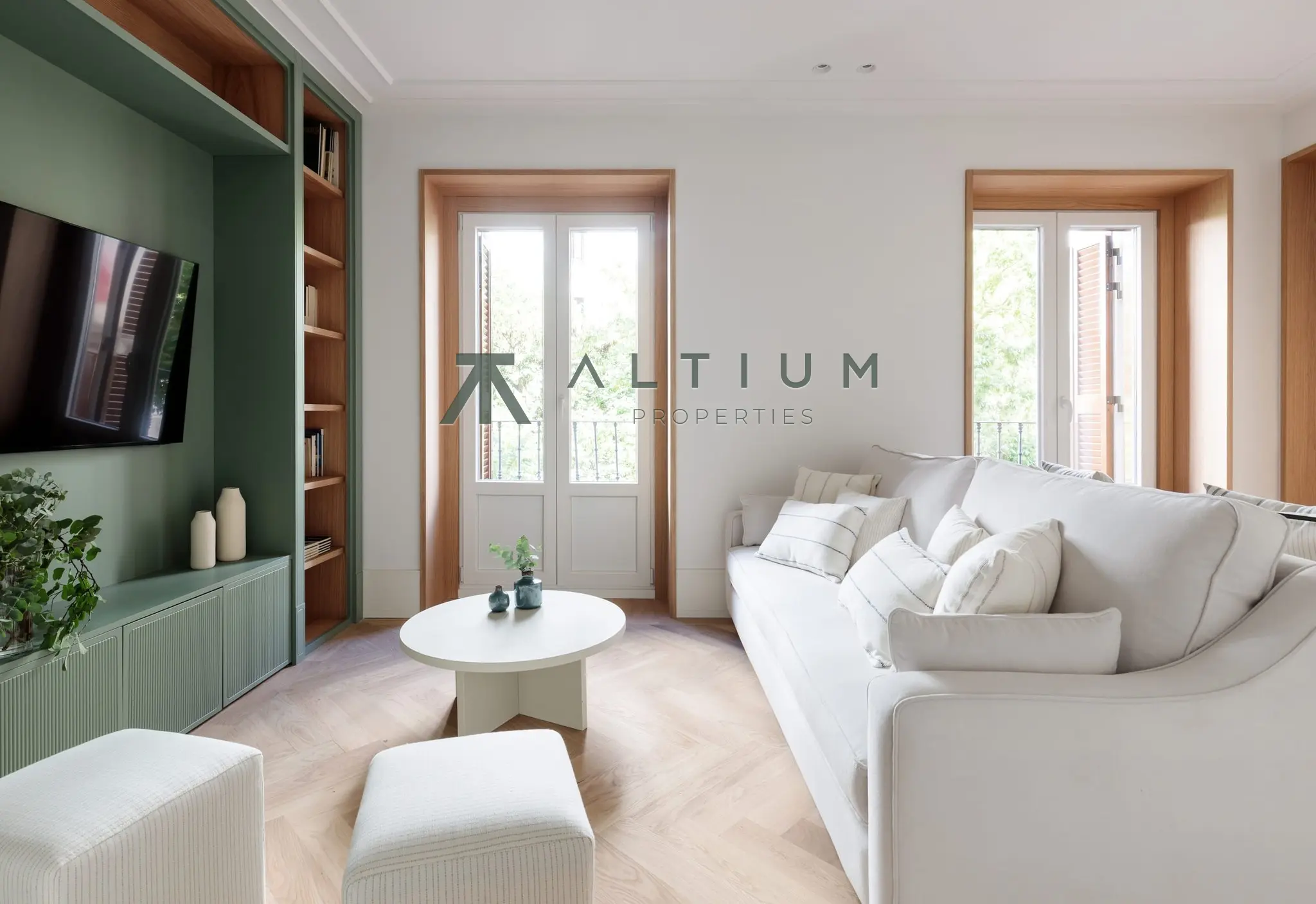 Doble orientación y luz exterior en 115 m²