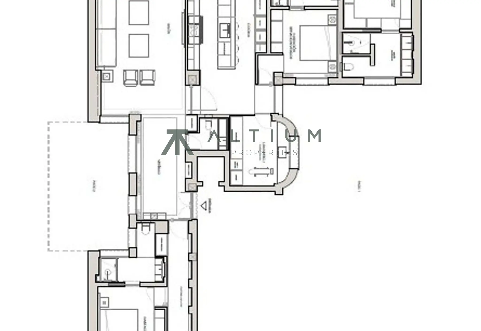 Interior en Jerónimos — Residencia de 381 m² junto al Retiro con escala señorial (11 de 11)