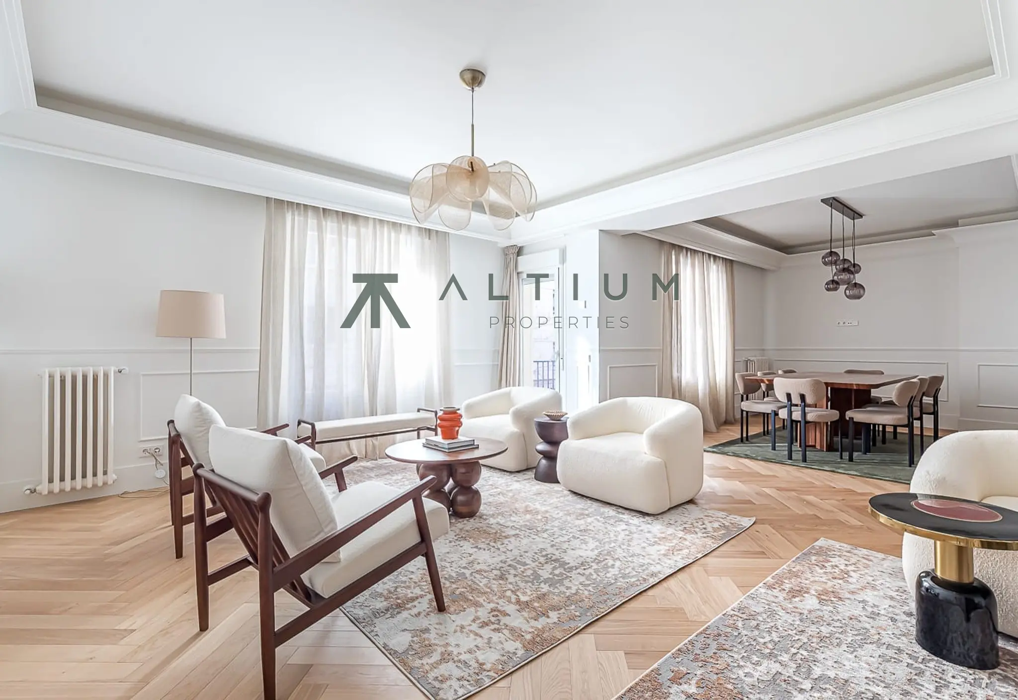 Interior en Castellana — Gran escala y luz sur en Castellana (3 de 40)