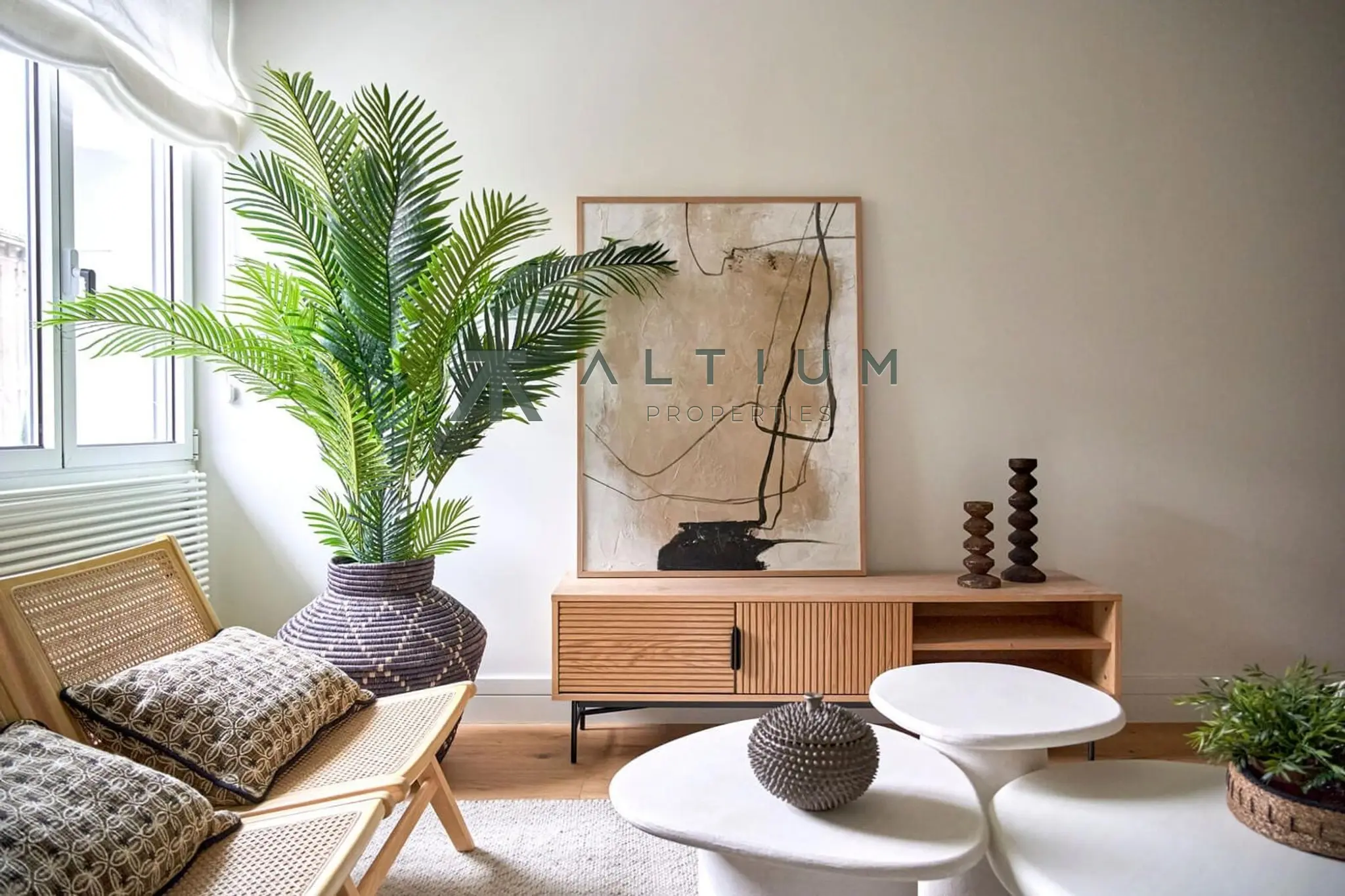 Diseño contemporáneo y luz de mañana en Almagro