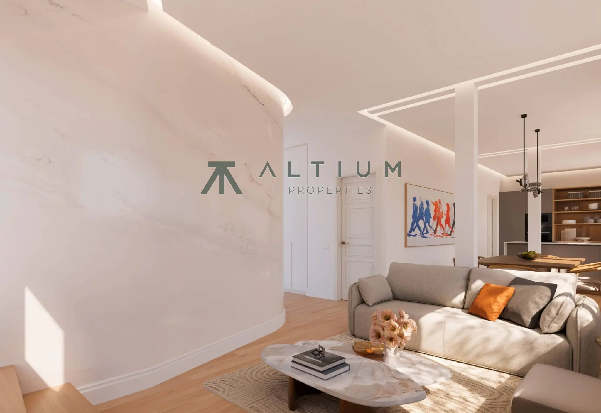 65 m² de terraza sur sobre los tejados de Almagro