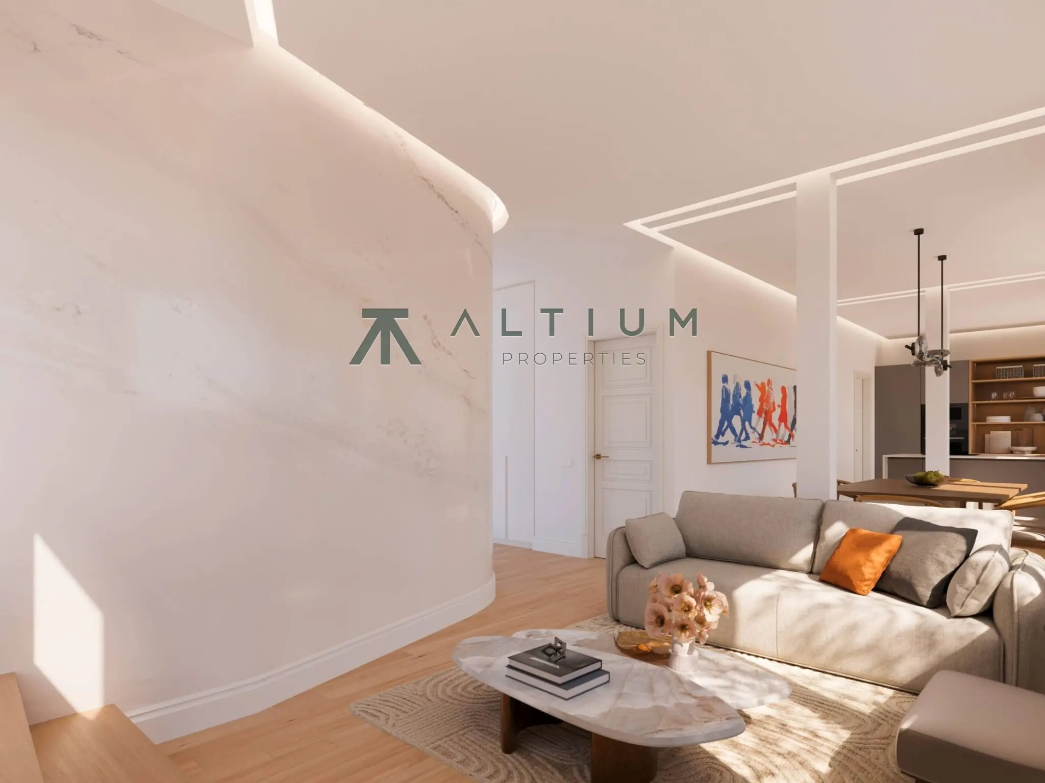 65 m² de terraza sur sobre los tejados de Almagro