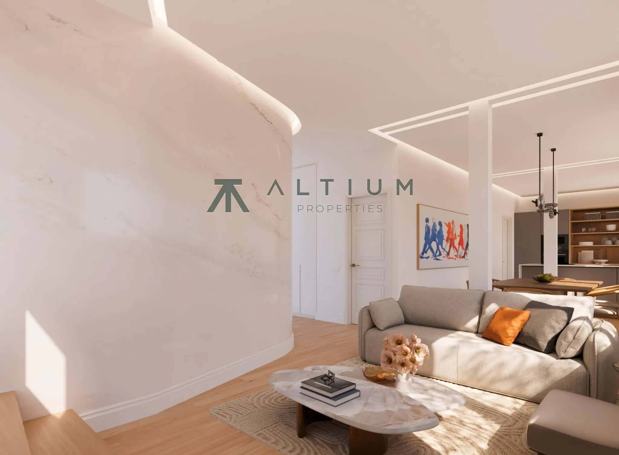 65 m² de terraza sur sobre los tejados de Almagro
