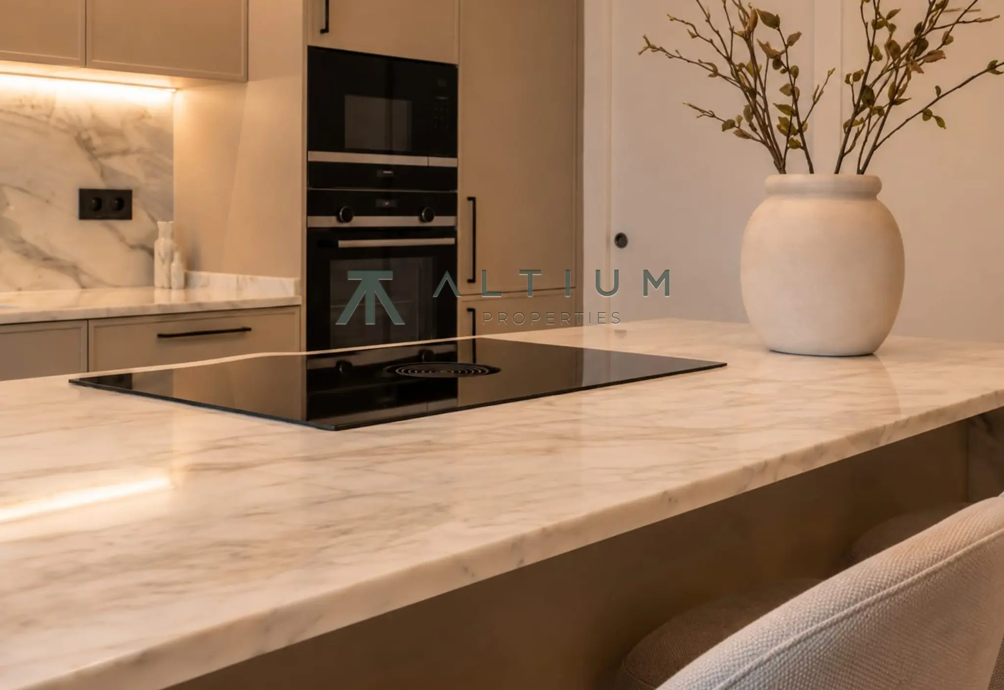 A renovated third-floor home in Castellana