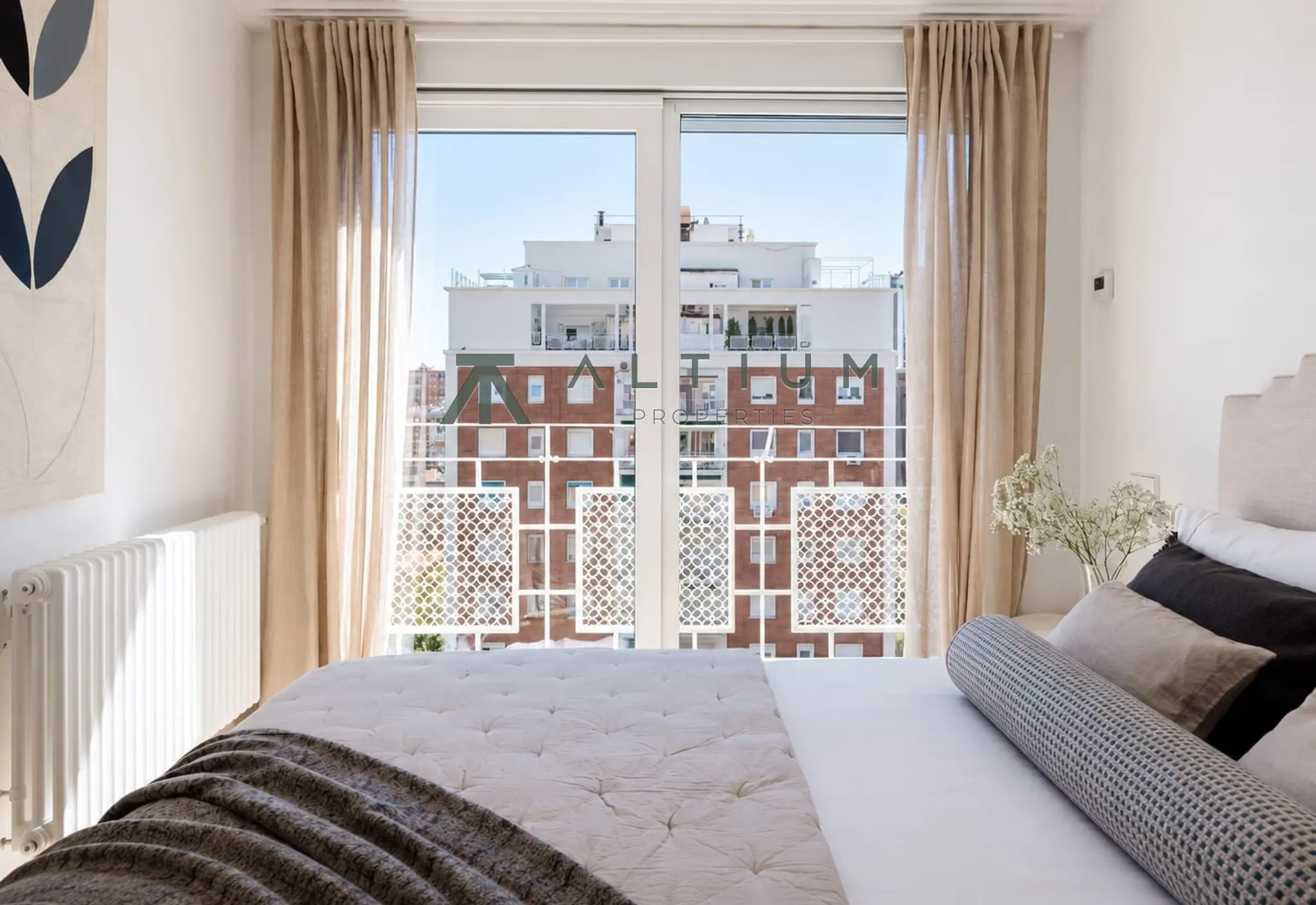 Planta 13, dos terrazas y vistas sobre Madrid