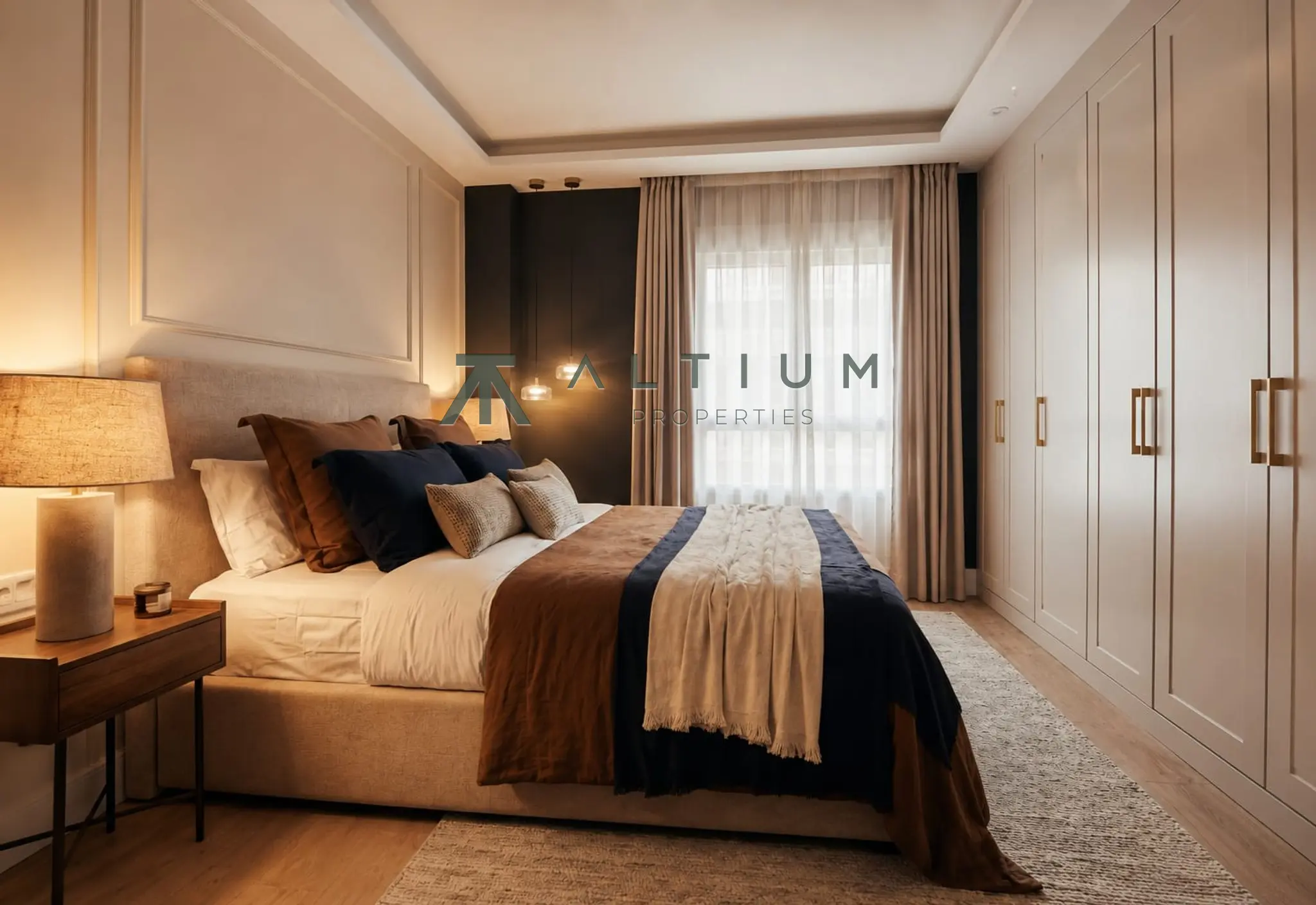 Gran zona de día y tres suites en Lista
