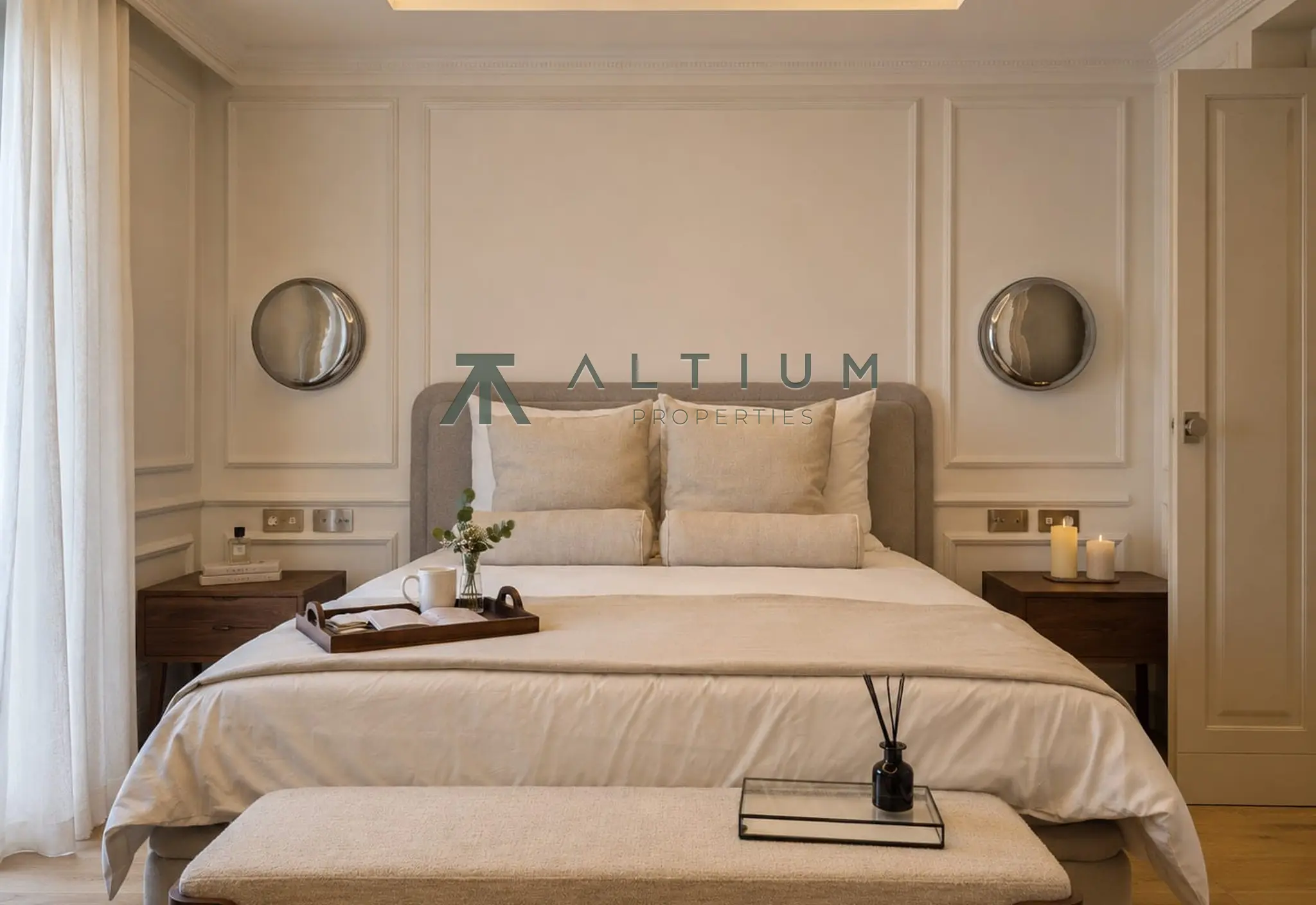 A bright fifth-floor home in Goya