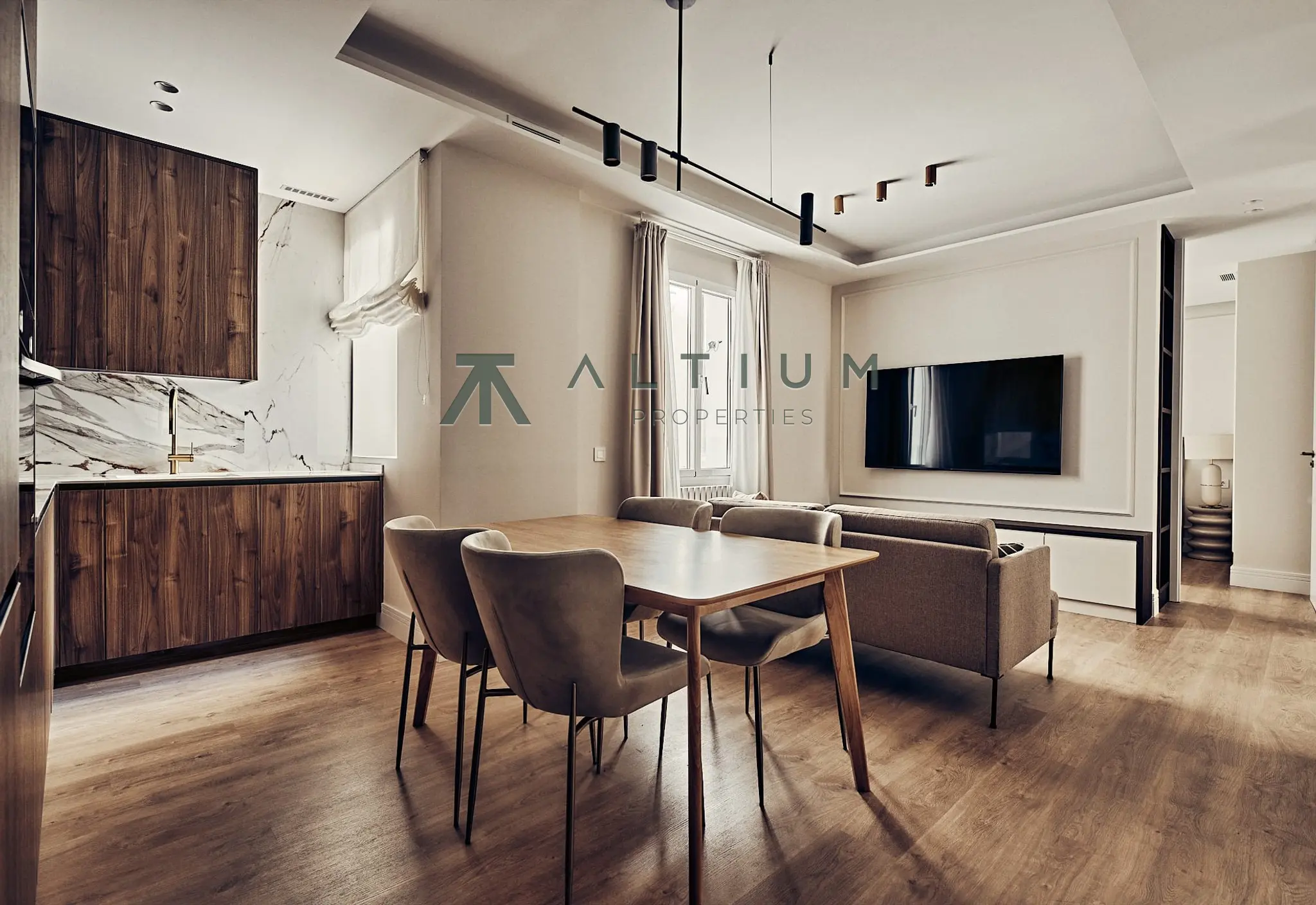Quinta planta, calma interior y dos dormitorios en Lista