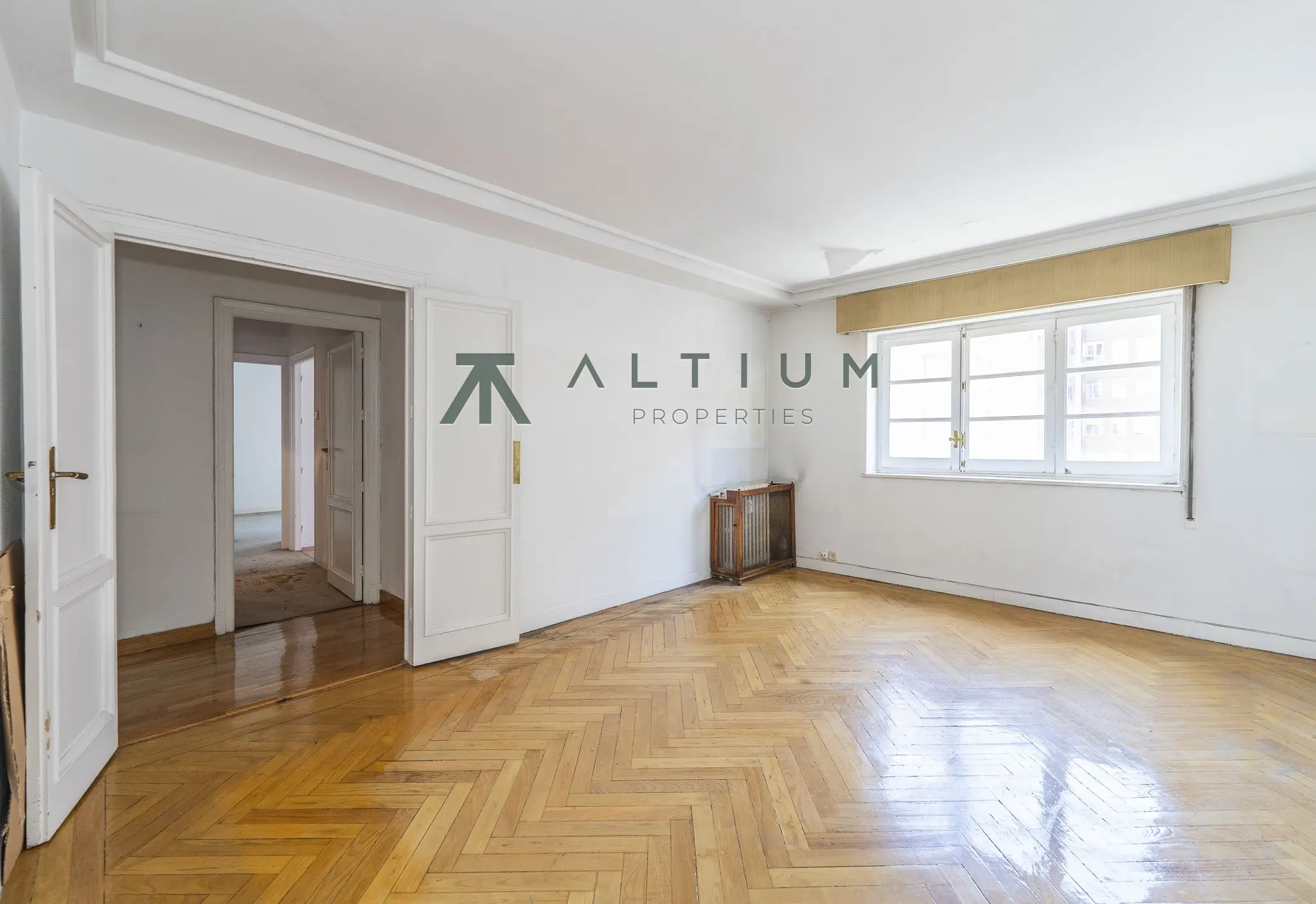 Un ático de 219 m² abierto a dos perspectivas de la ciudad