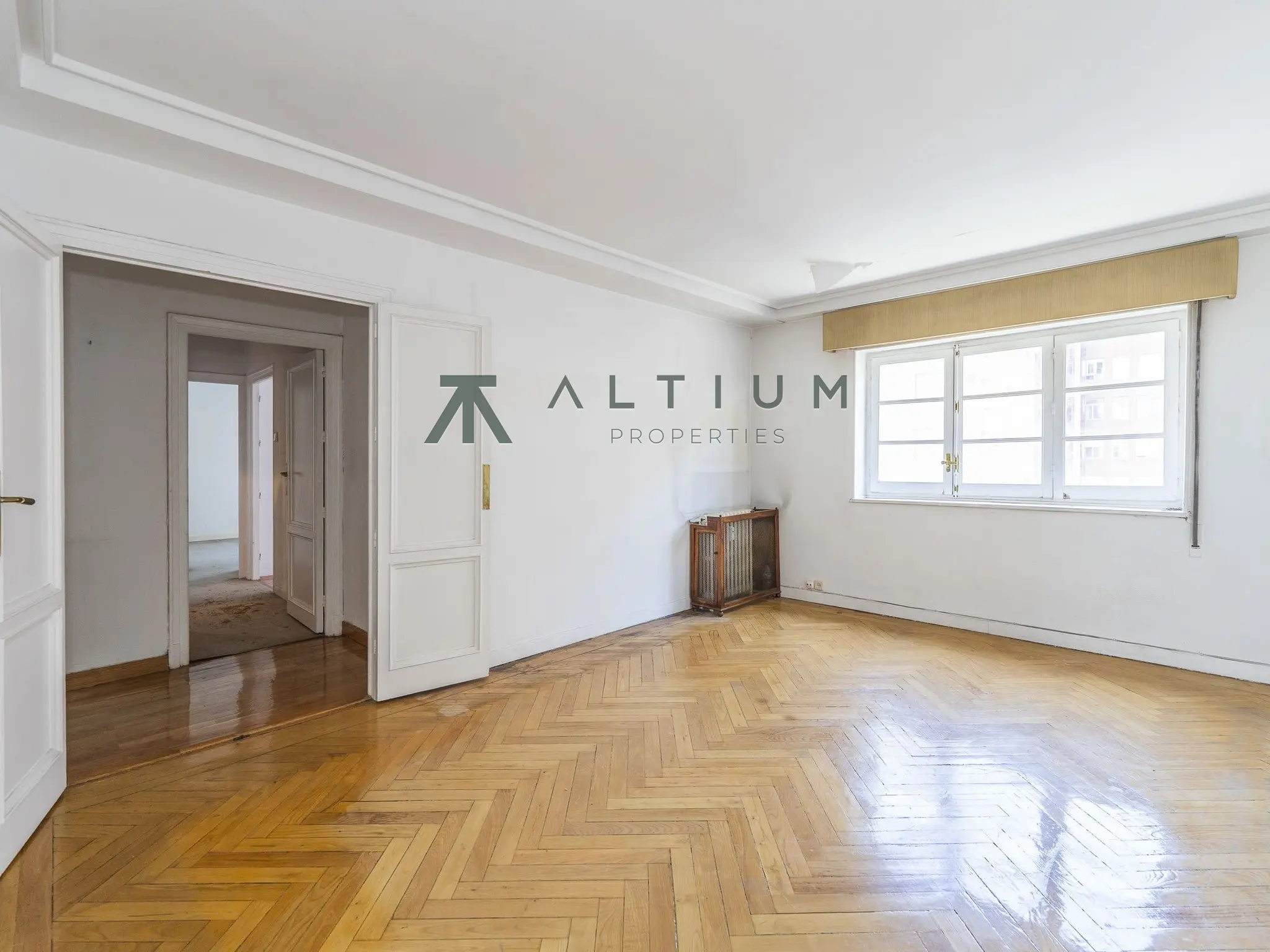 Un ático de 219 m² abierto a dos perspectivas de la ciudad