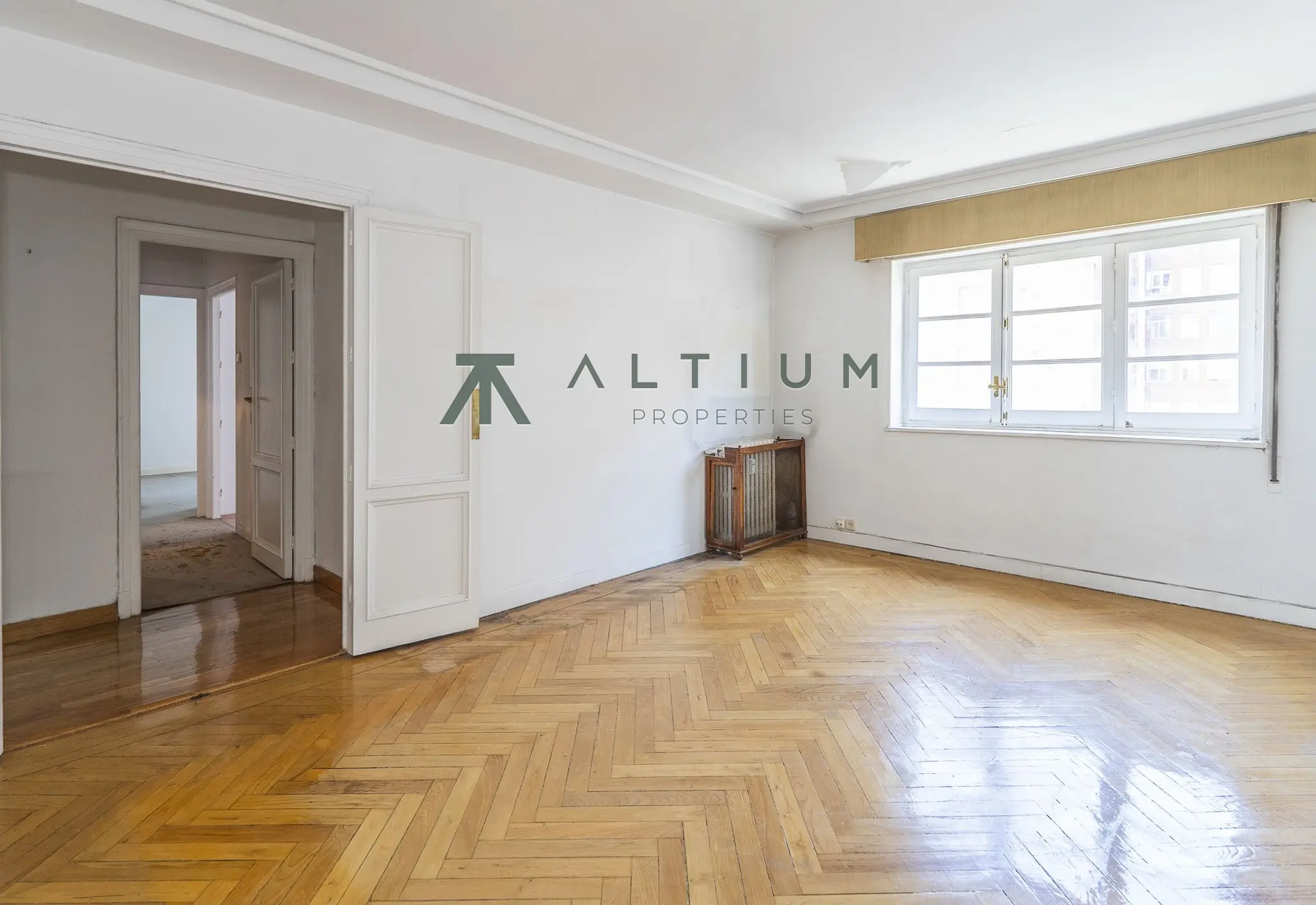 Un ático de 219 m² abierto a dos perspectivas de la ciudad