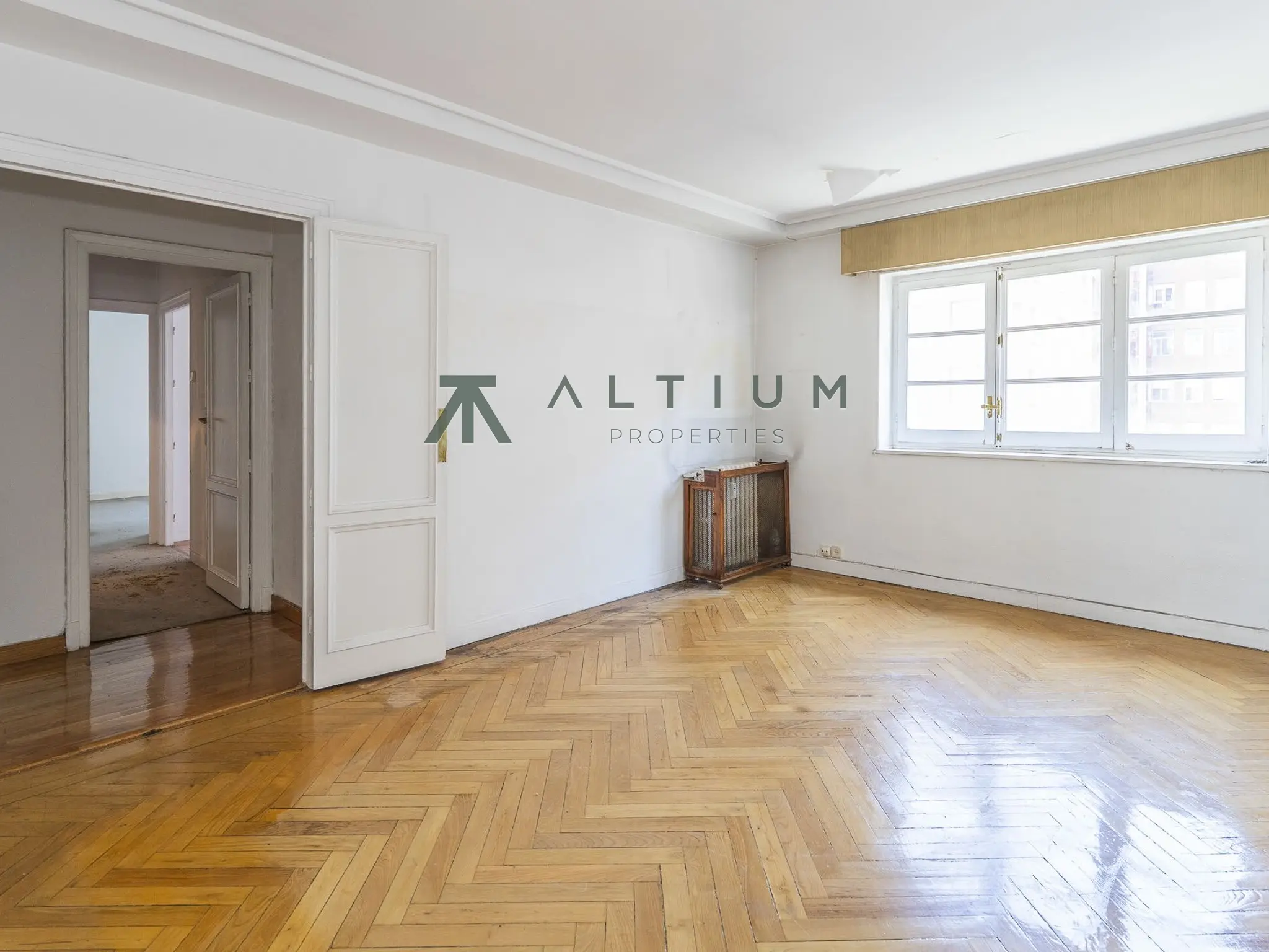 Un ático de 219 m² abierto a dos perspectivas de la ciudad