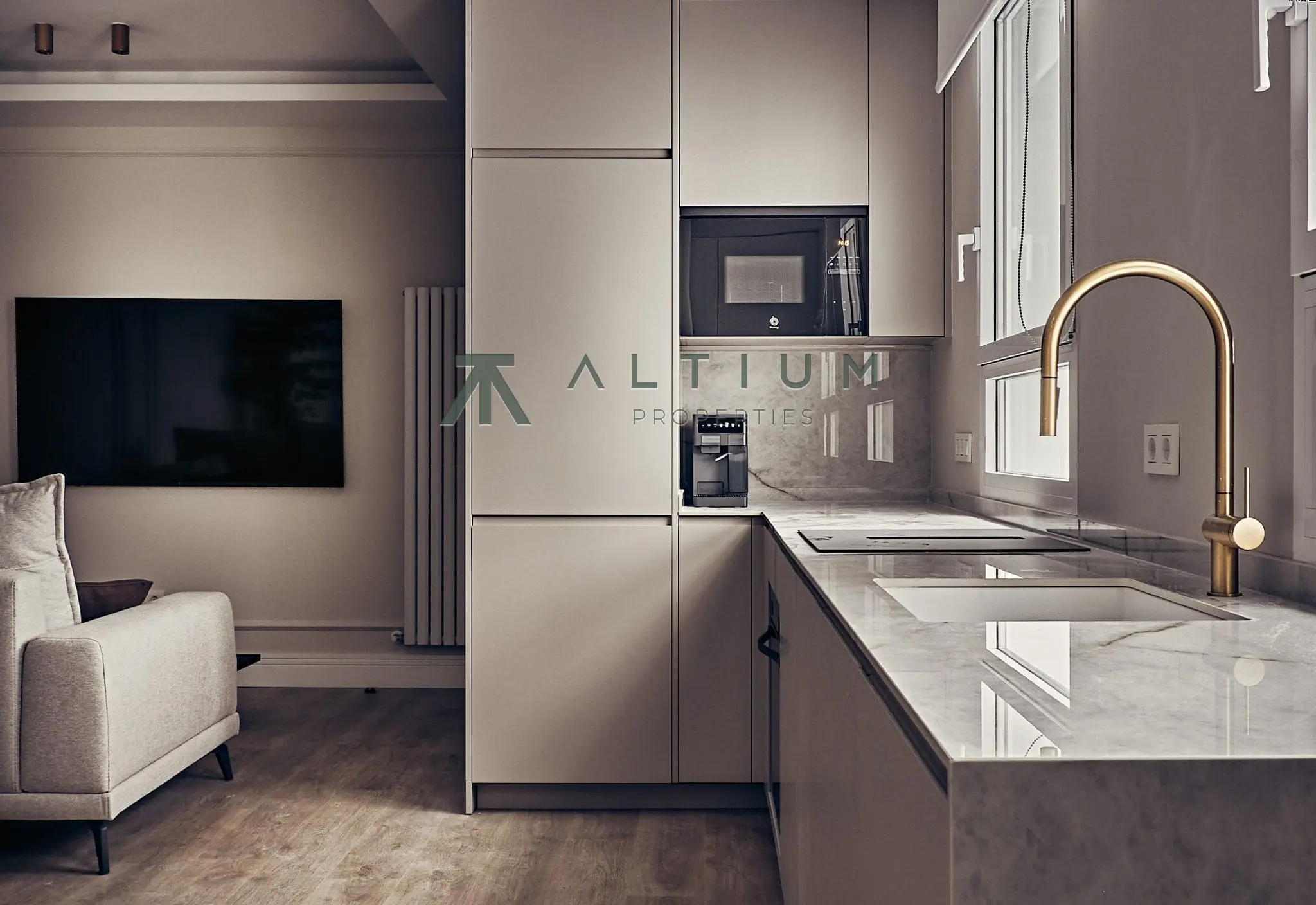 Una vivienda compacta con una distribución especialmente completa