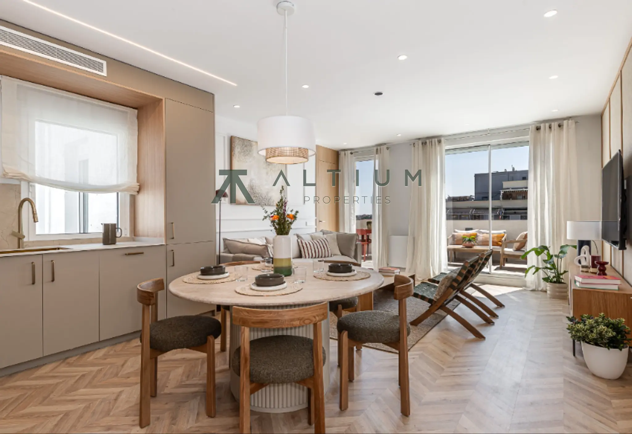 Ático con terraza privada en Ibiza