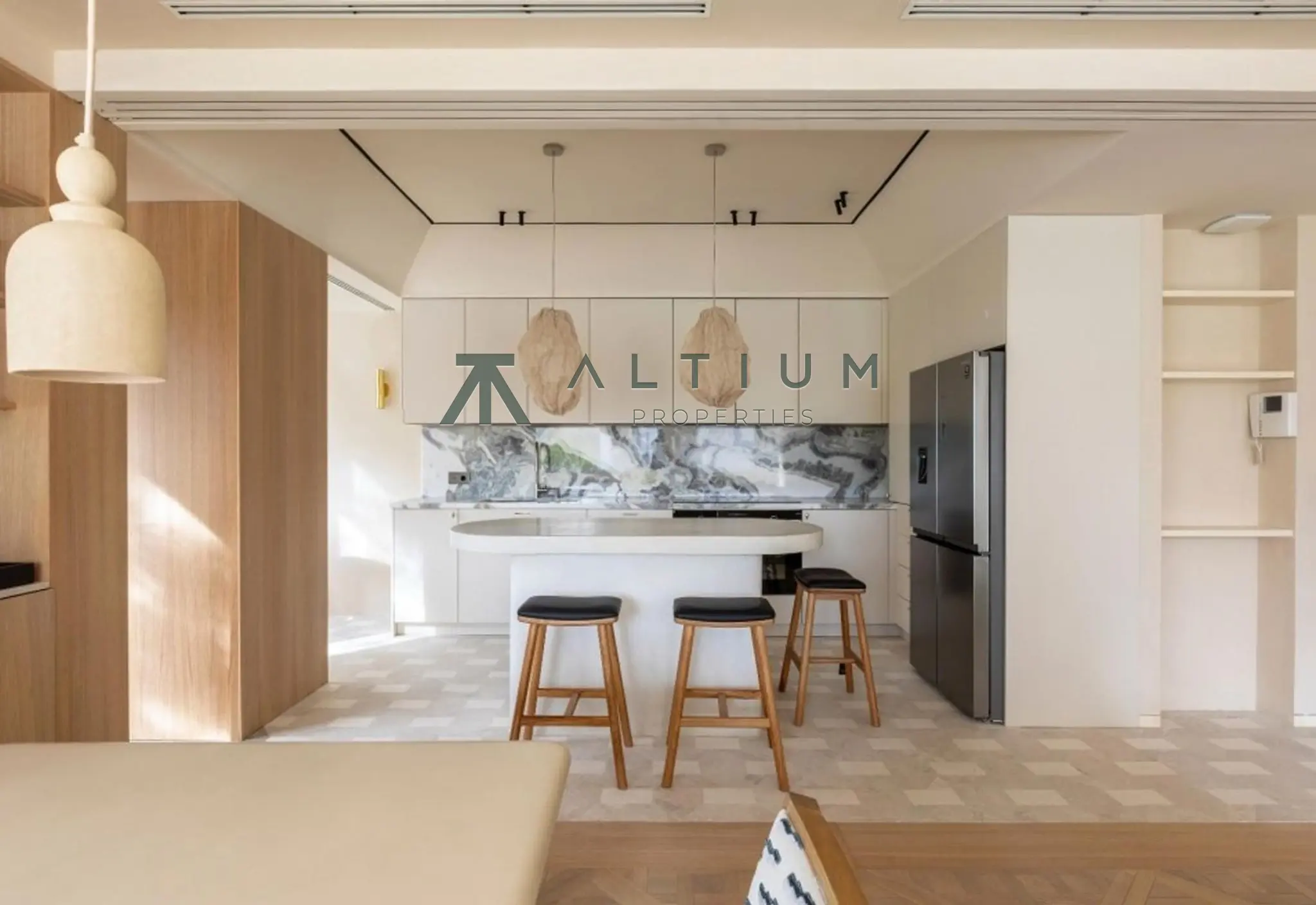 Interior en Castellana — Amplitud, terraza y vida sofisticada en Castellana (3 de 14)