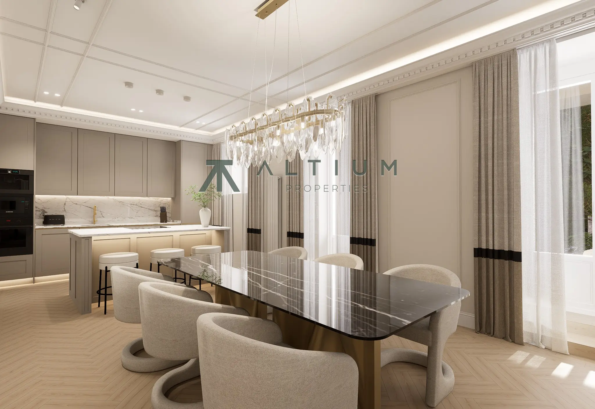 211 m² con terraza privada y calma interior en Goya